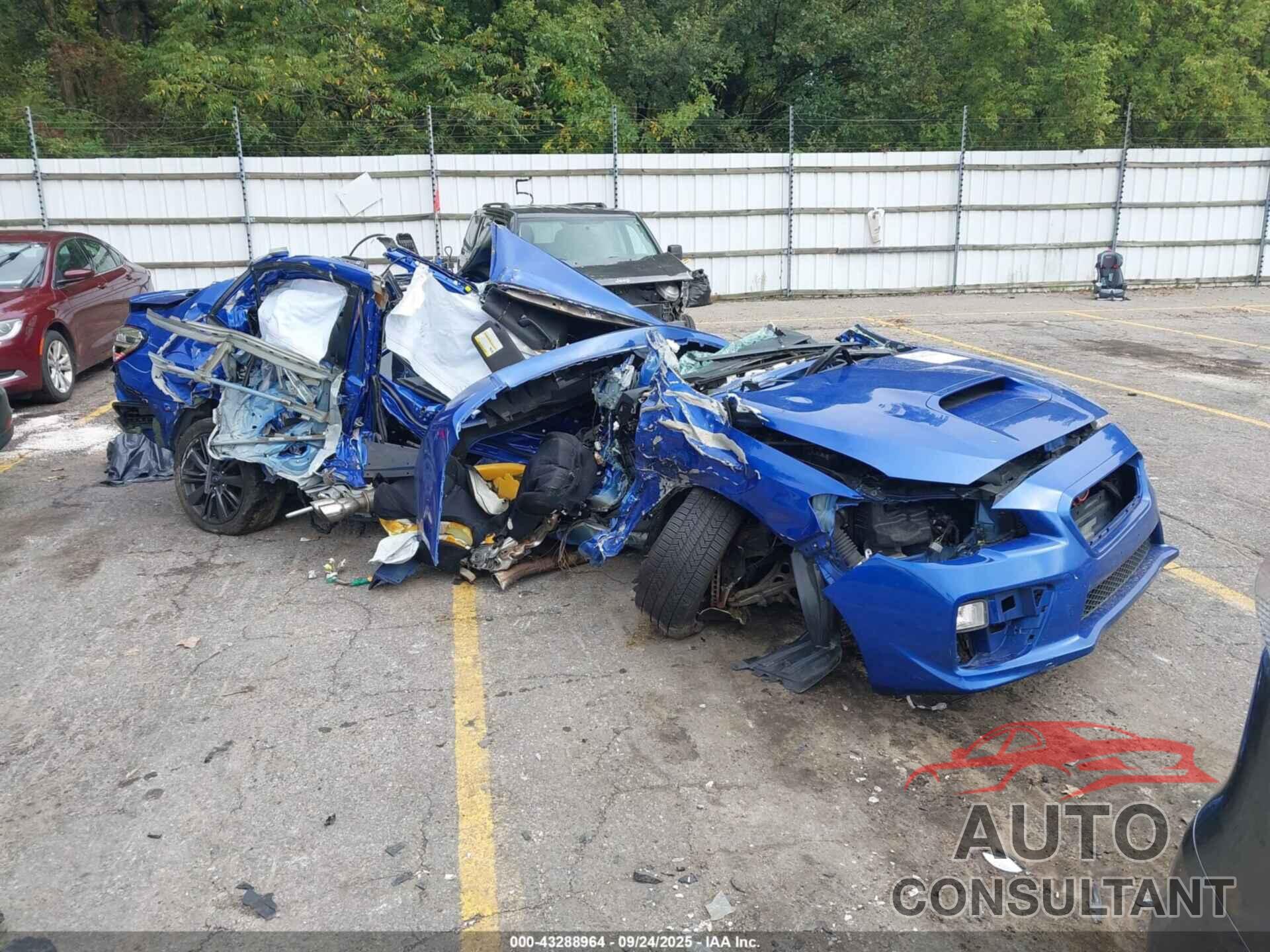 SUBARU WRX 2016 - JF1VA1B62G9825561