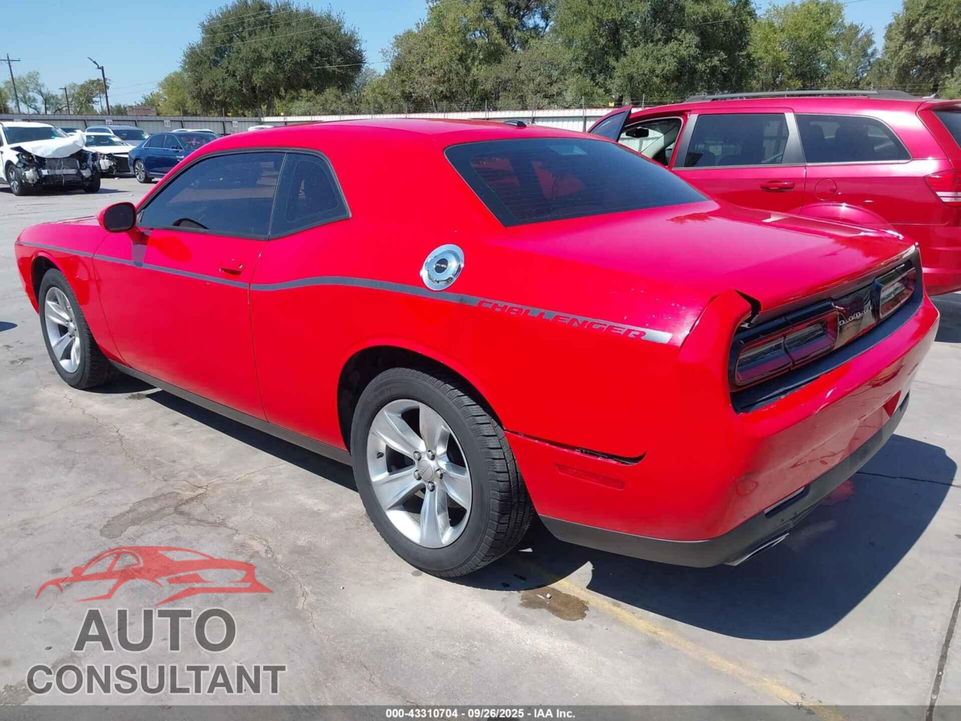 DODGE CHALLENGER 2016 - 2C3CDZAG6GH137763