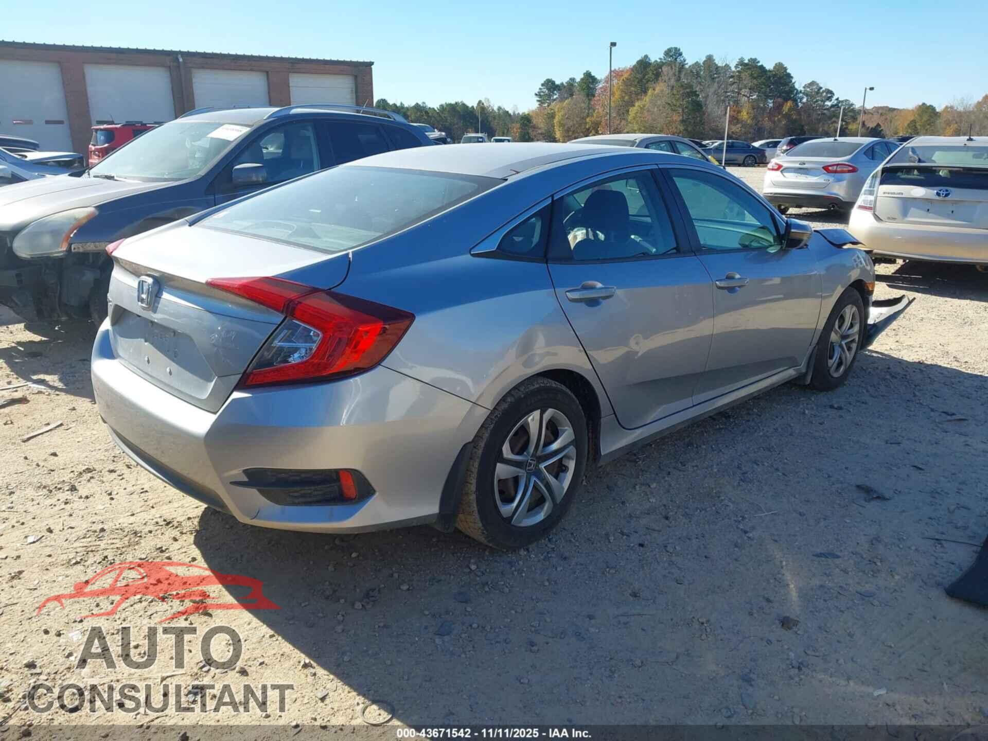 HONDA CIVIC 2017 - 19XFC2F54HE015524