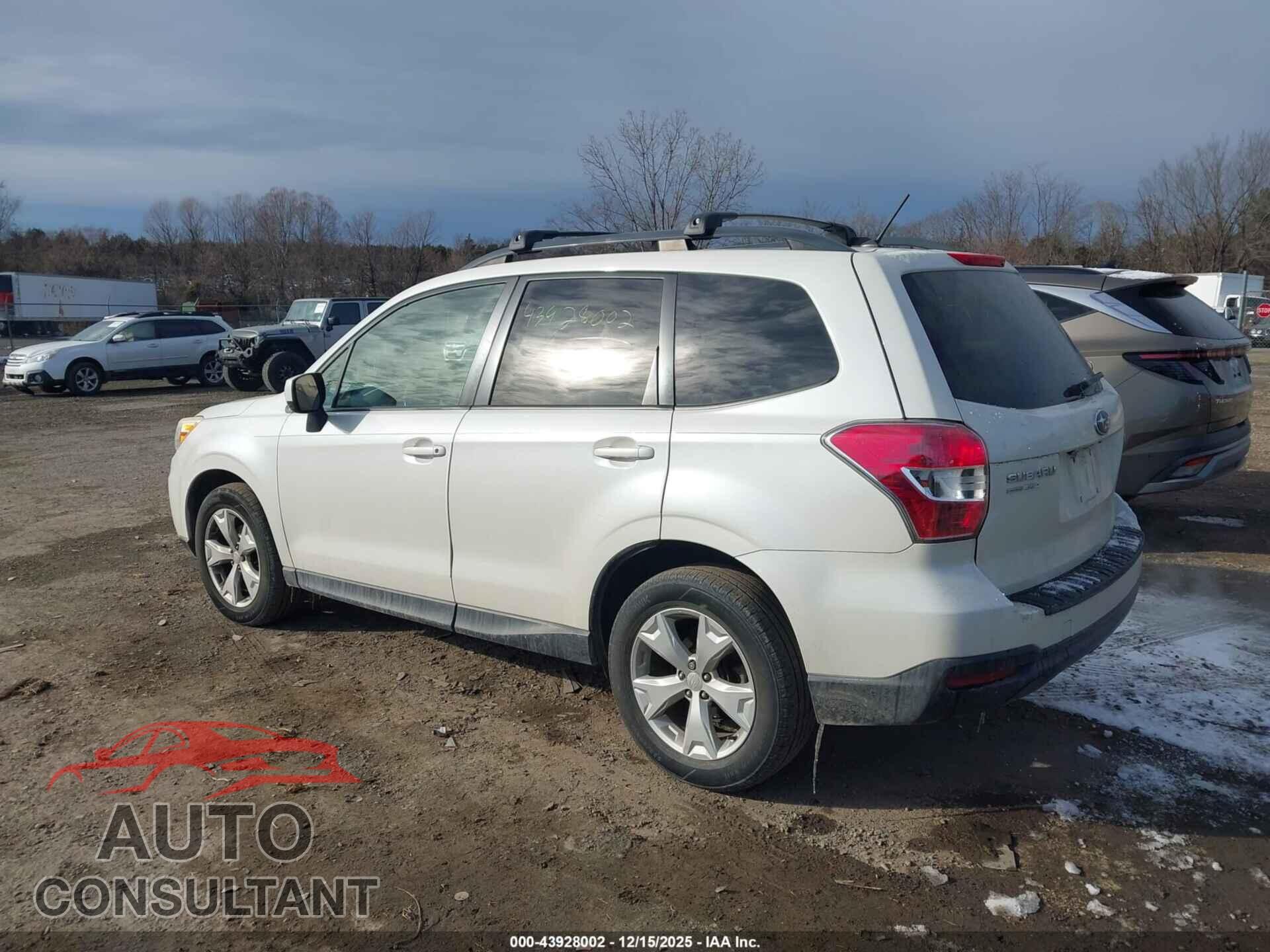 SUBARU FORESTER 2015 - JF2SJADC8FH503254