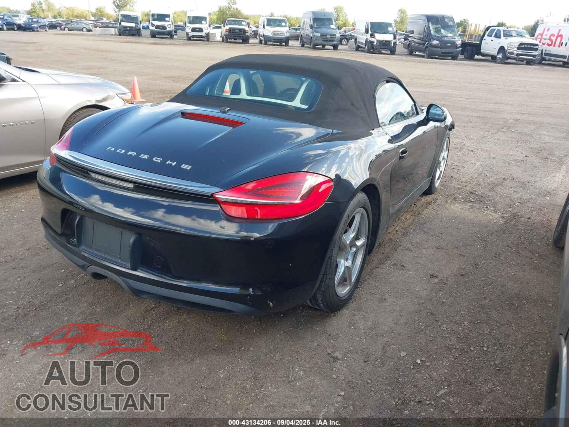 PORSCHE BOXSTER 2013 - WP0CA2A82DK112190