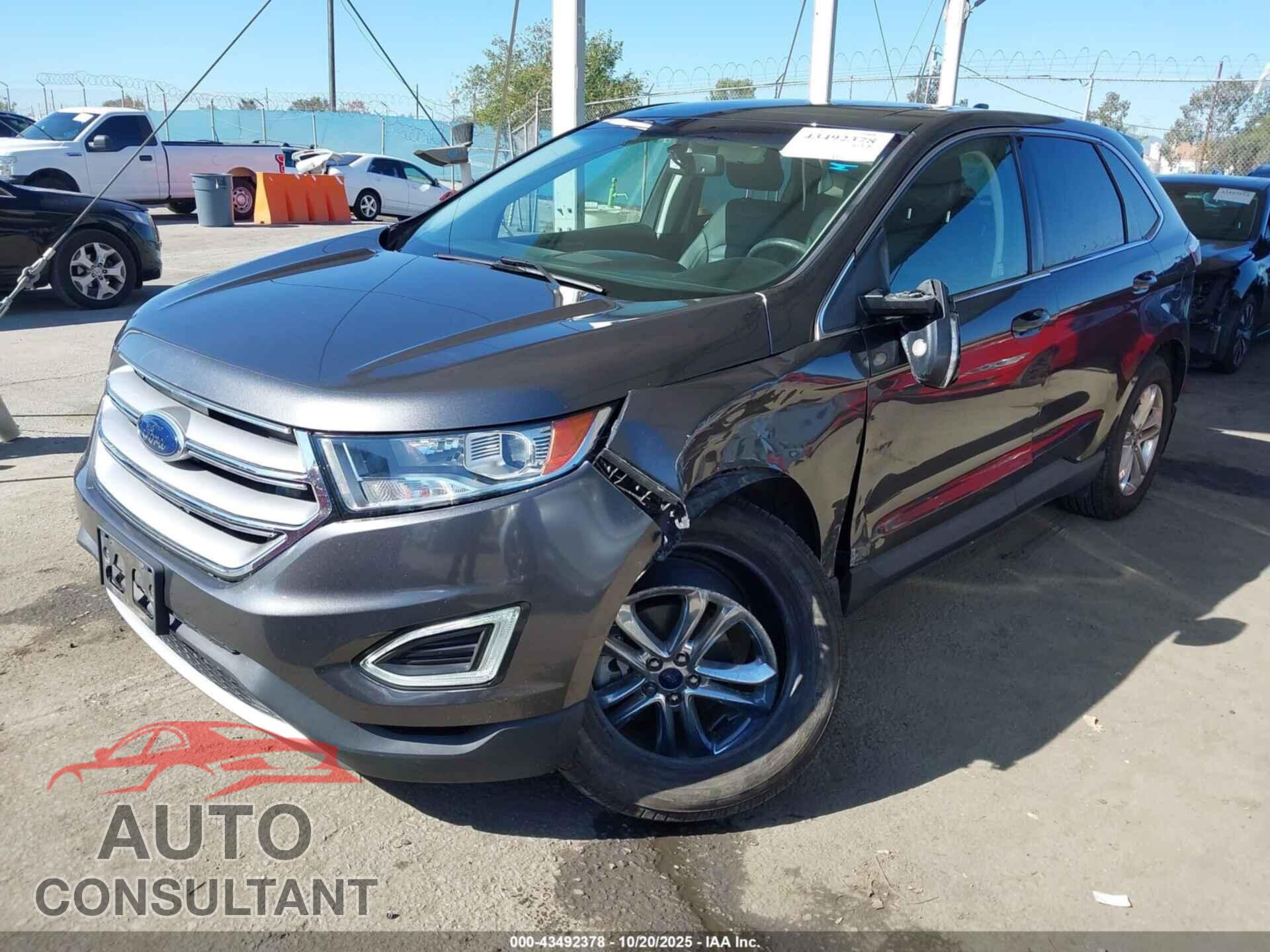 FORD EDGE 2017 - 2FMPK3J92HBB89361