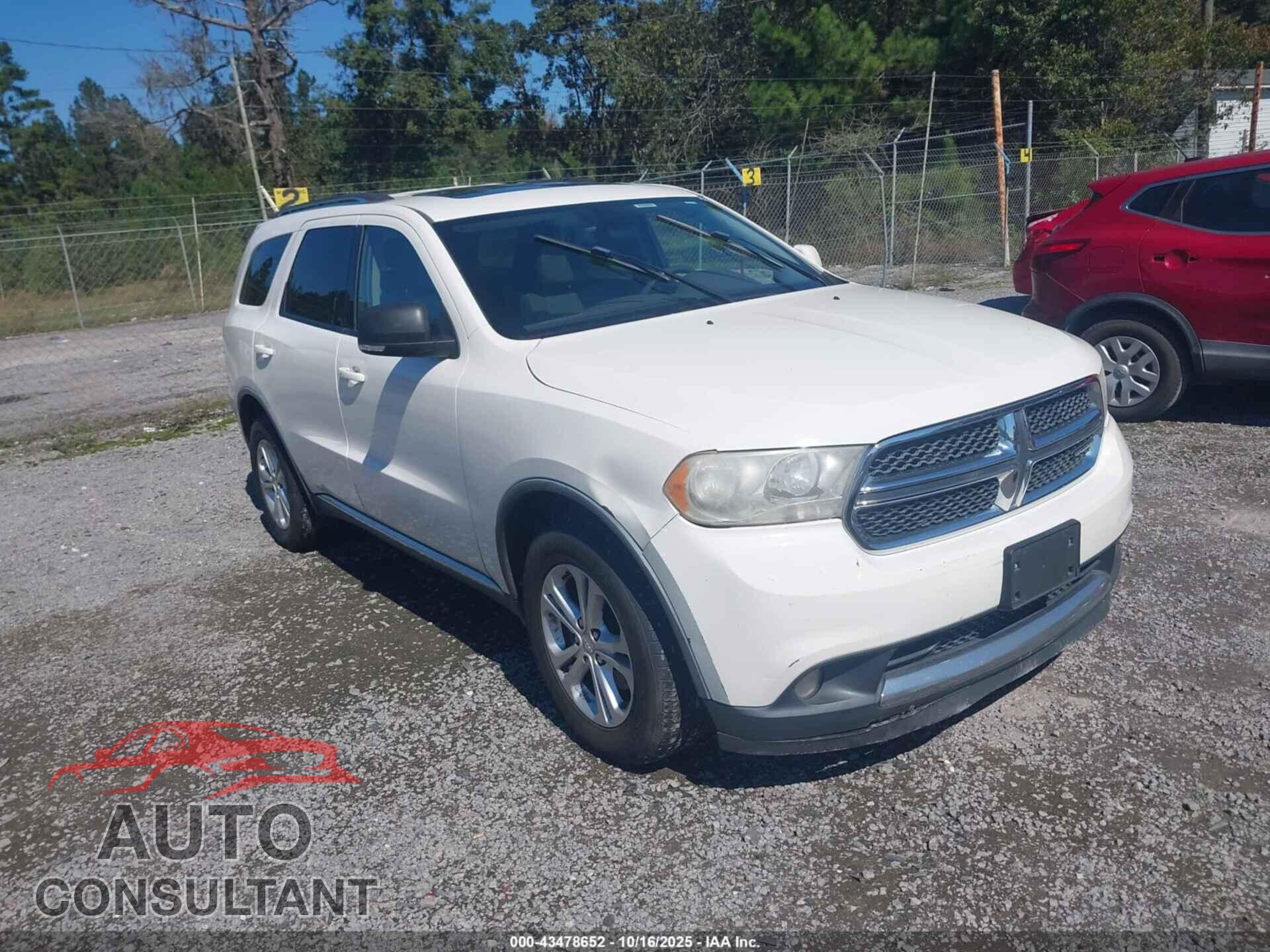 DODGE DURANGO 2012 - 1C4RDHDG1CC182778