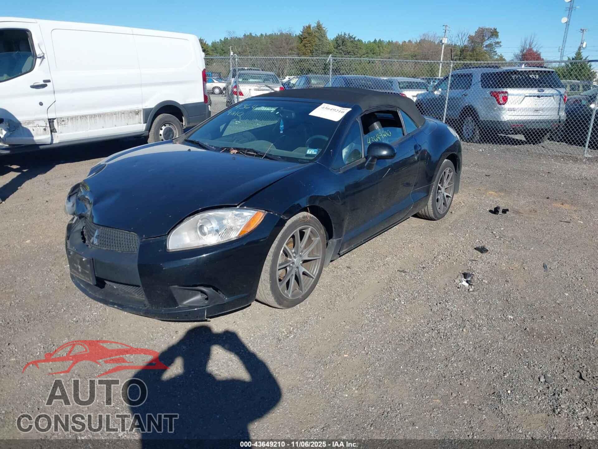 MITSUBISHI ECLIPSE 2012 - 4A37L3ET5CE001563