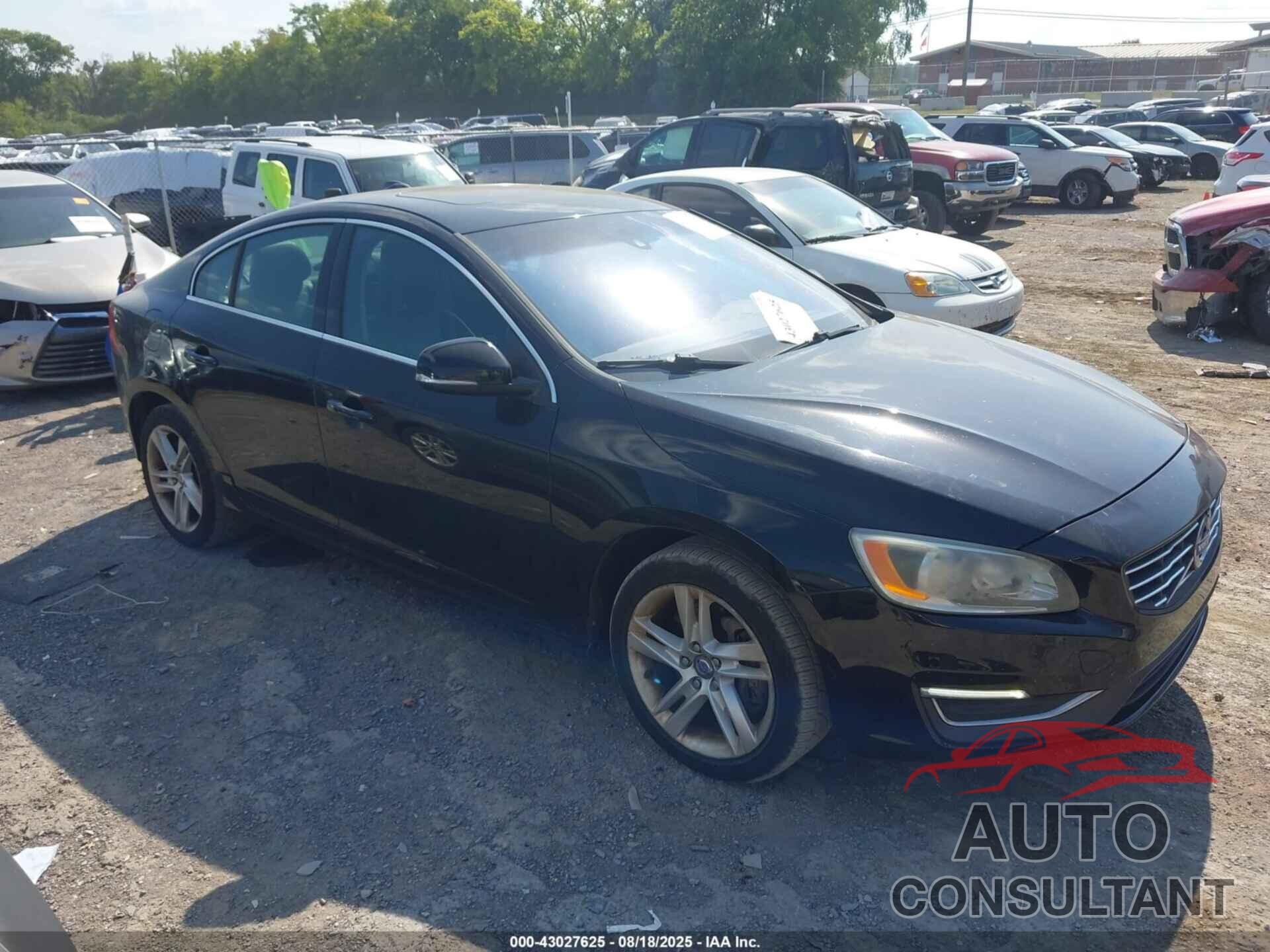 VOLVO S60 2014 - YV1612FS0E2273084