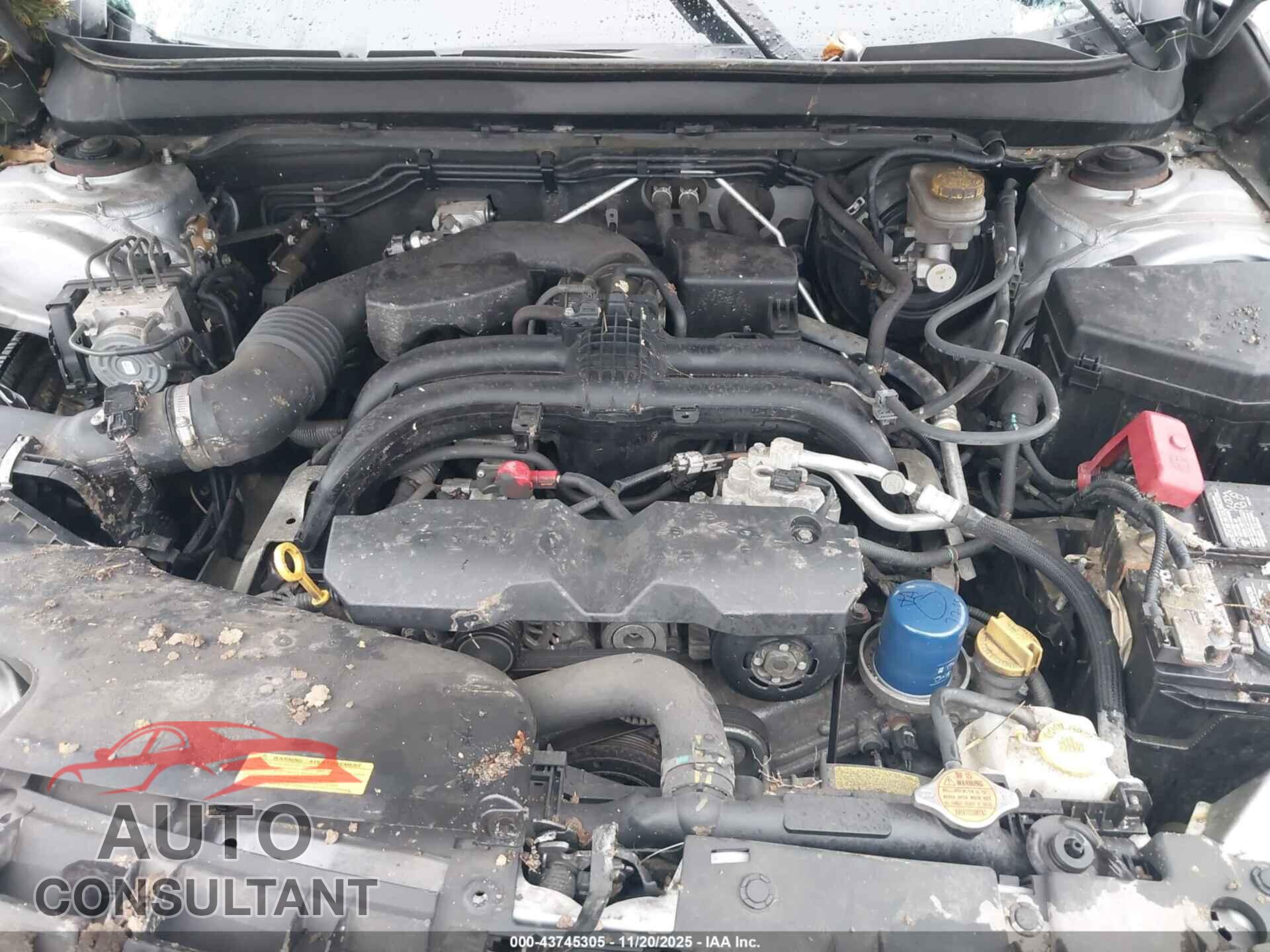 SUBARU OUTBACK 2015 - 4S4BSBLC4F3285387