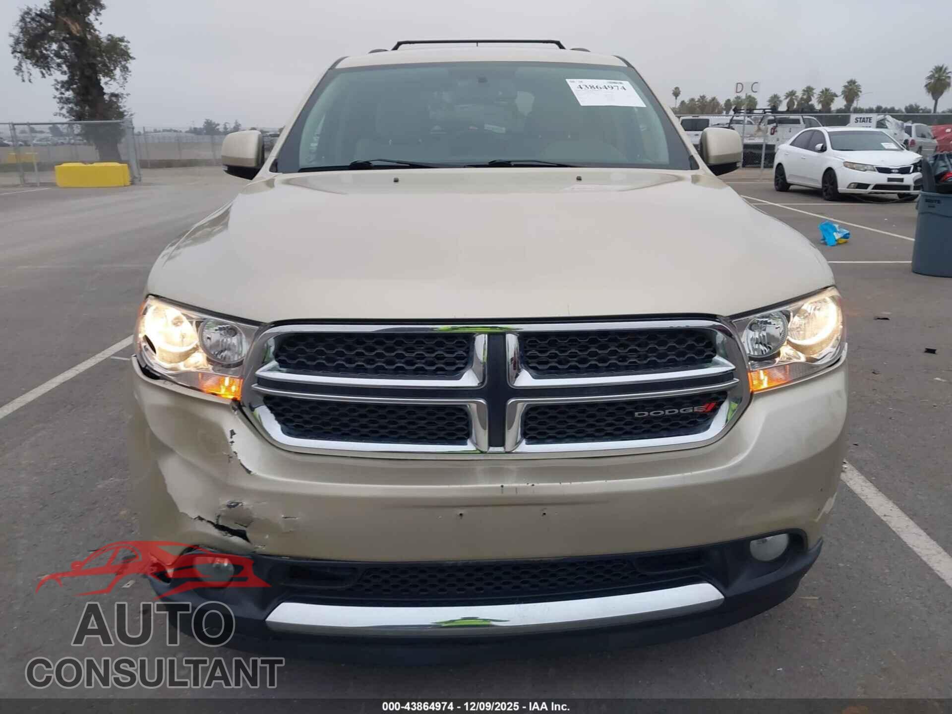 DODGE DURANGO 2011 - 1D4RD4GGXBC710985