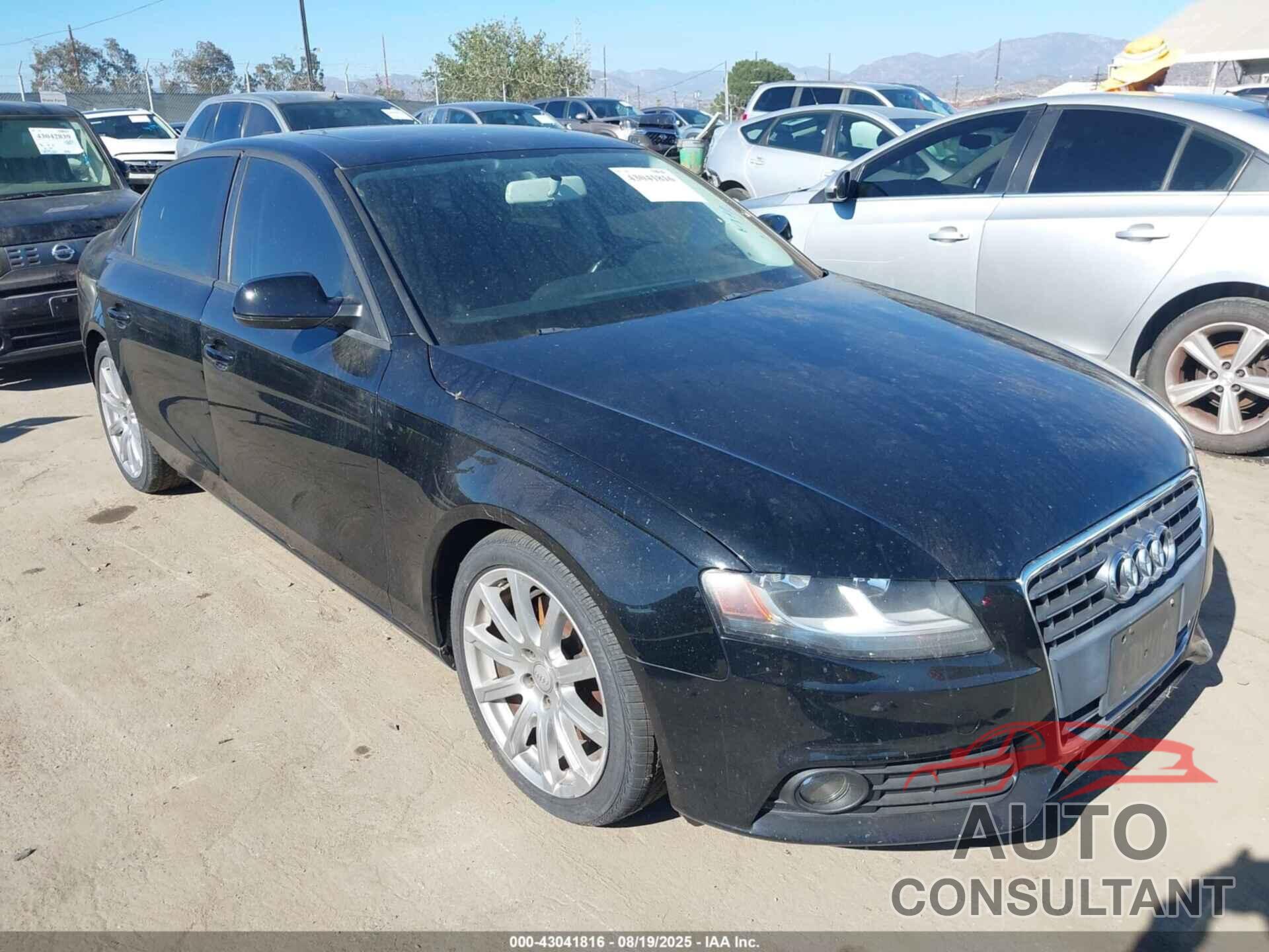 AUDI A4 2010 - WAUAFAFL0AN006022