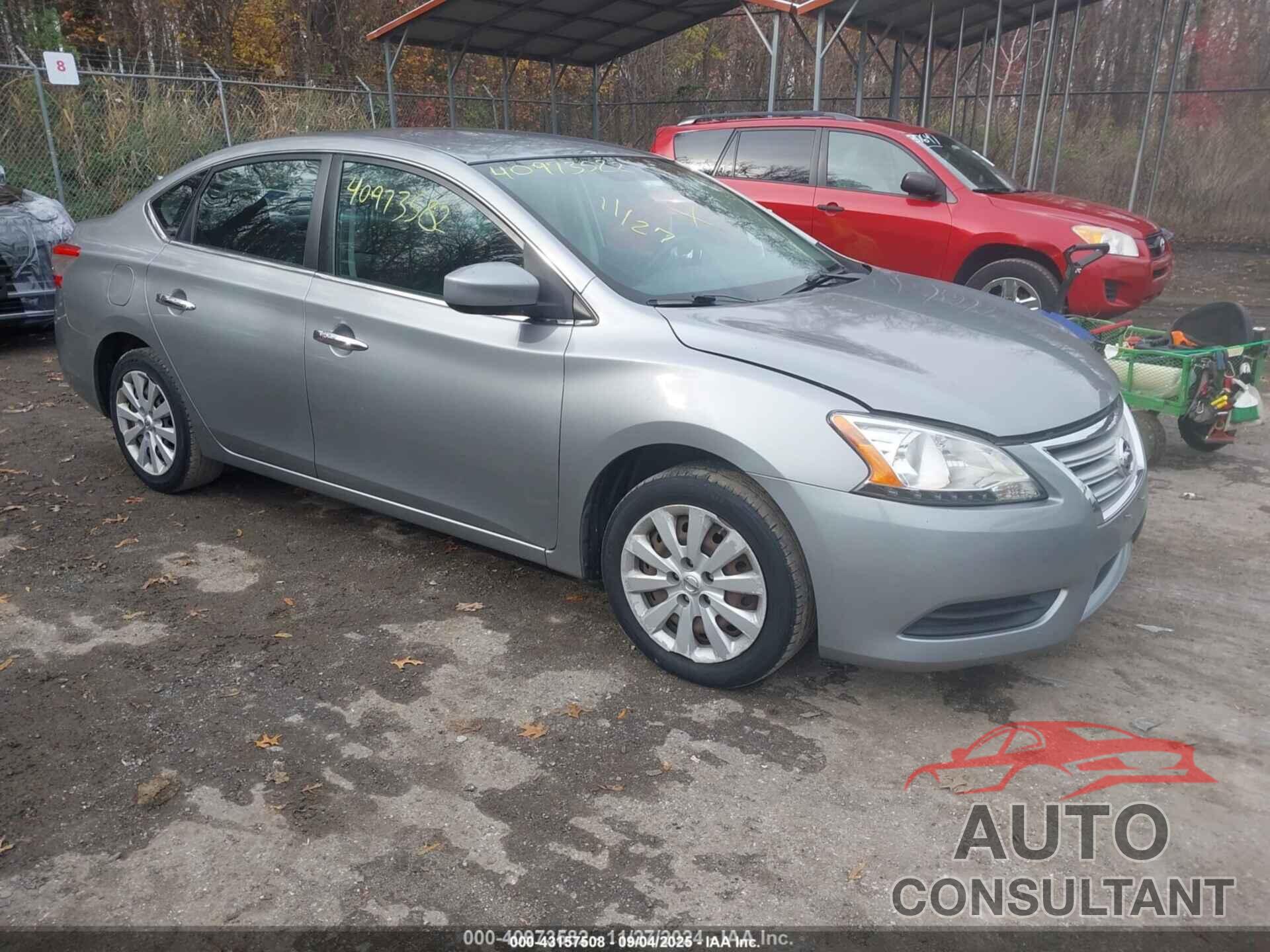 NISSAN SENTRA 2013 - 3N1AB7AP7DL611531