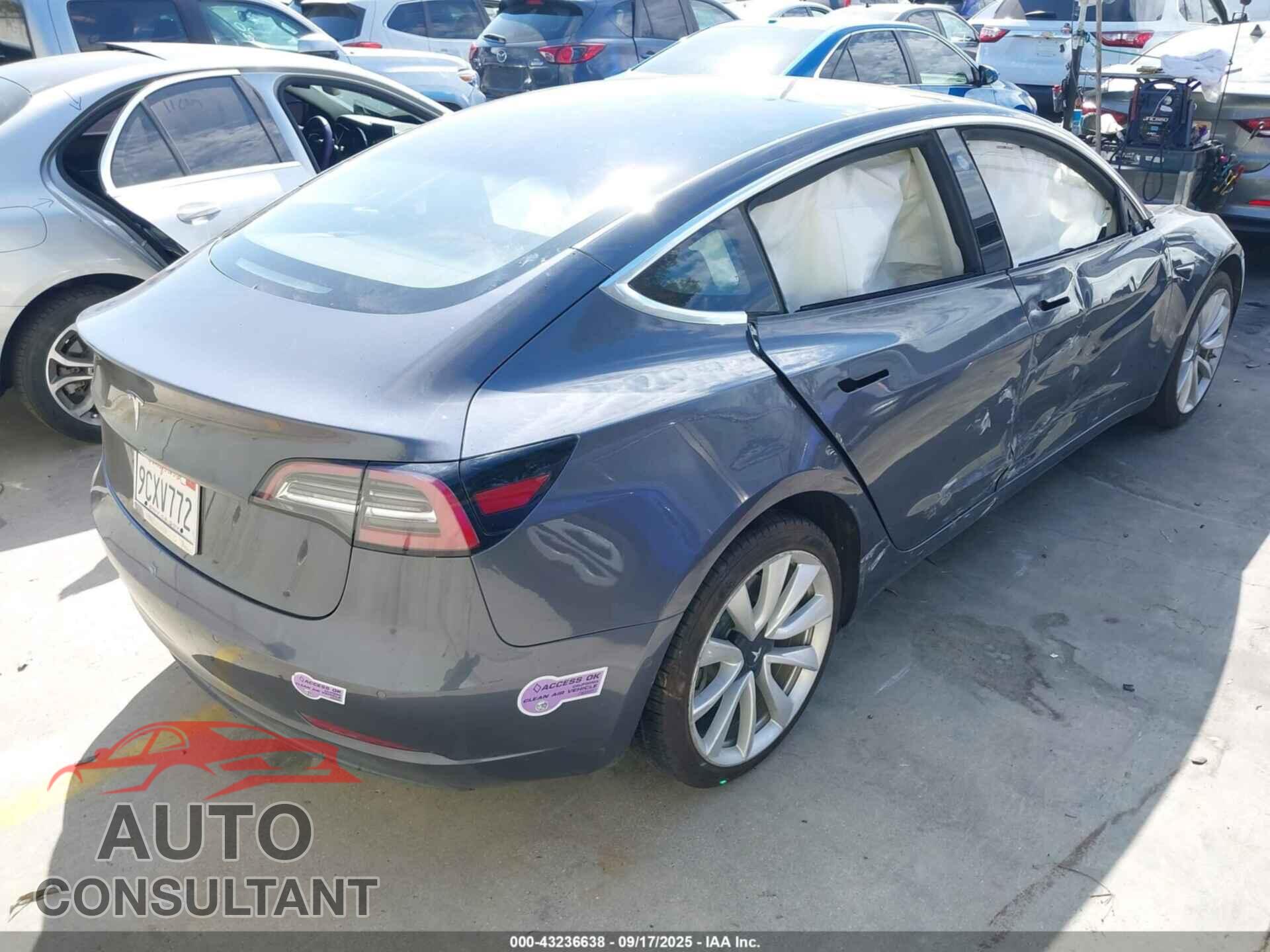 TESLA MODEL 3 2018 - 5YJ3E1EA6JF163485