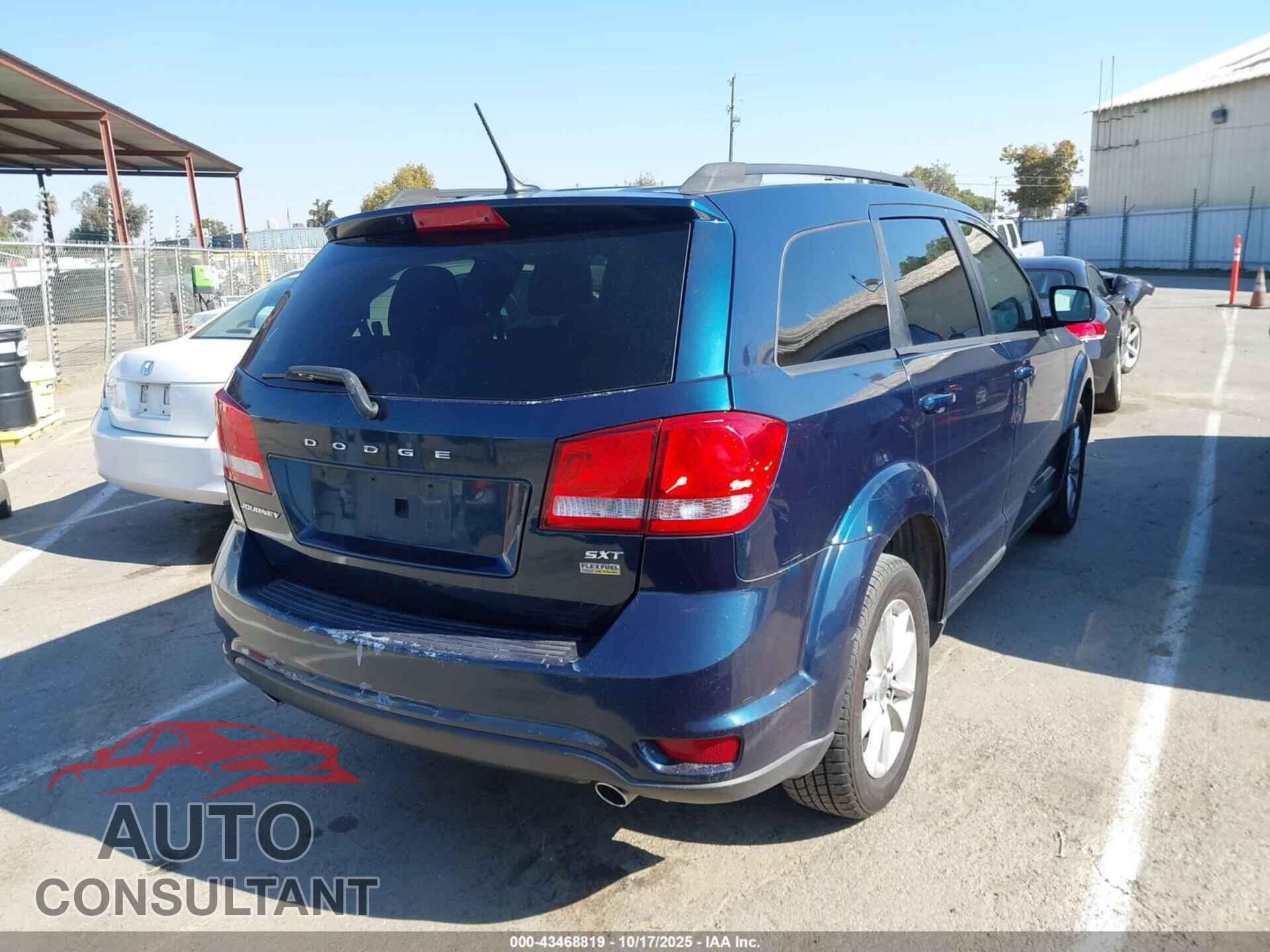 DODGE JOURNEY 2015 - 3C4PDCBG4FT696386