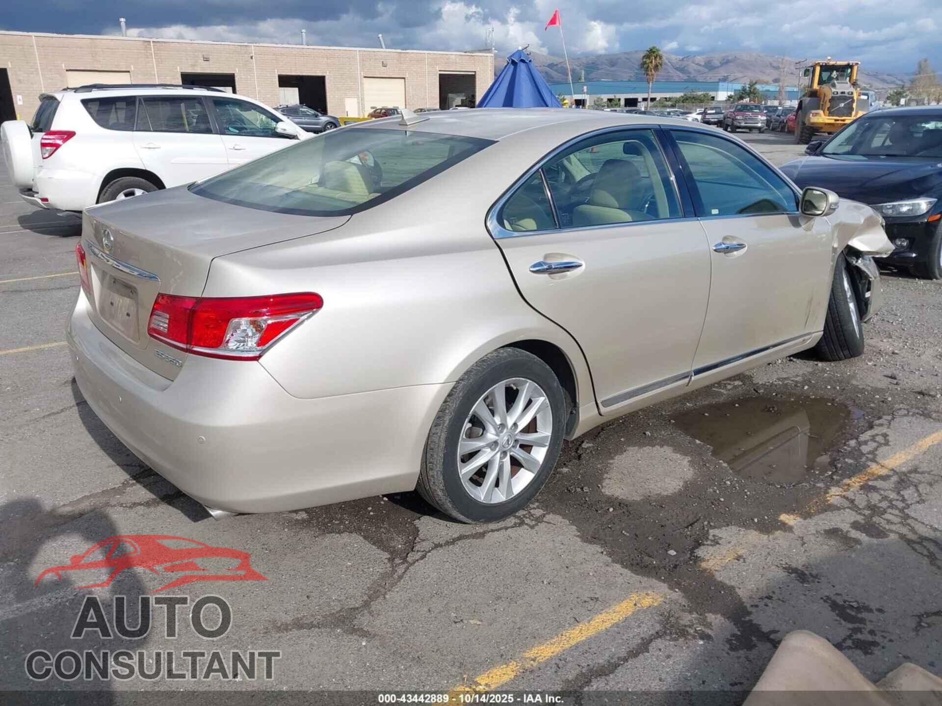 LEXUS ES 350 2012 - JTHBK1EG8C2511512
