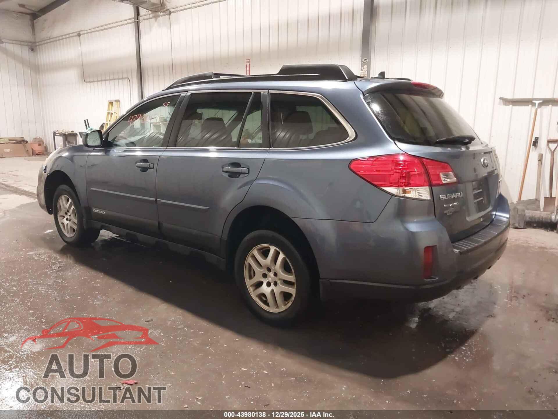 SUBARU OUTBACK 2014 - 4S4BRBCC4E3310704
