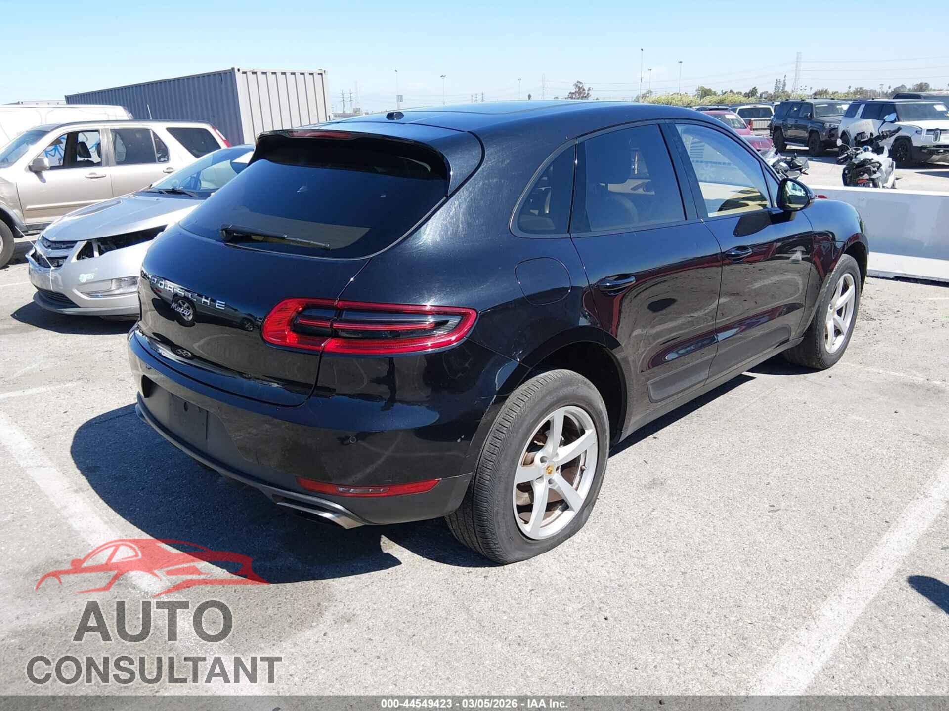 PORSCHE MACAN 2017 - WP1AA2A54HLB04412