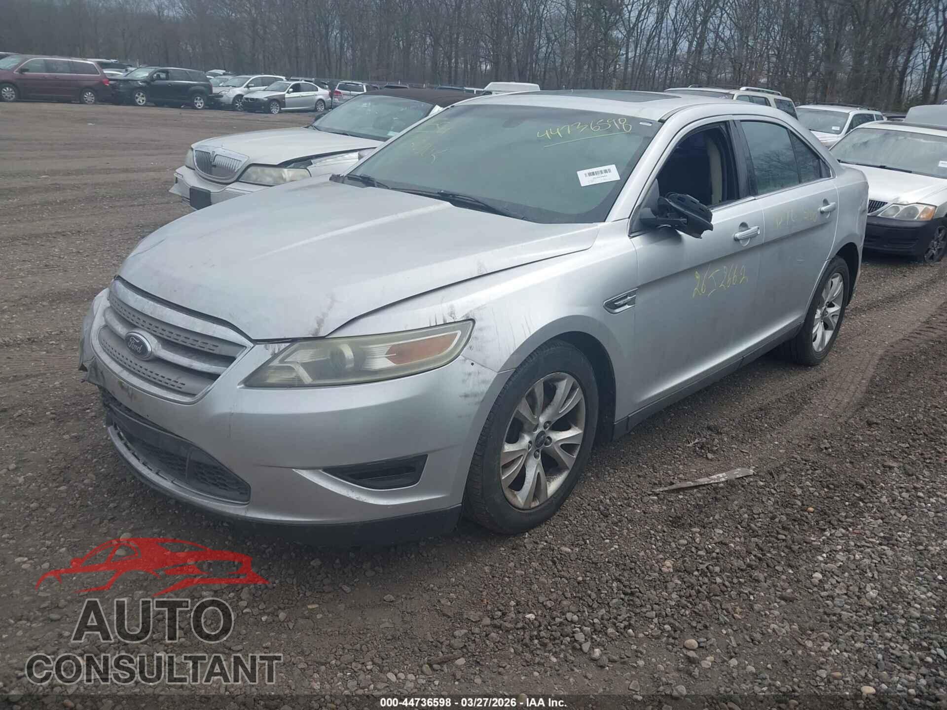 FORD TAURUS 2012 - 1FAHP2EW7CG105644