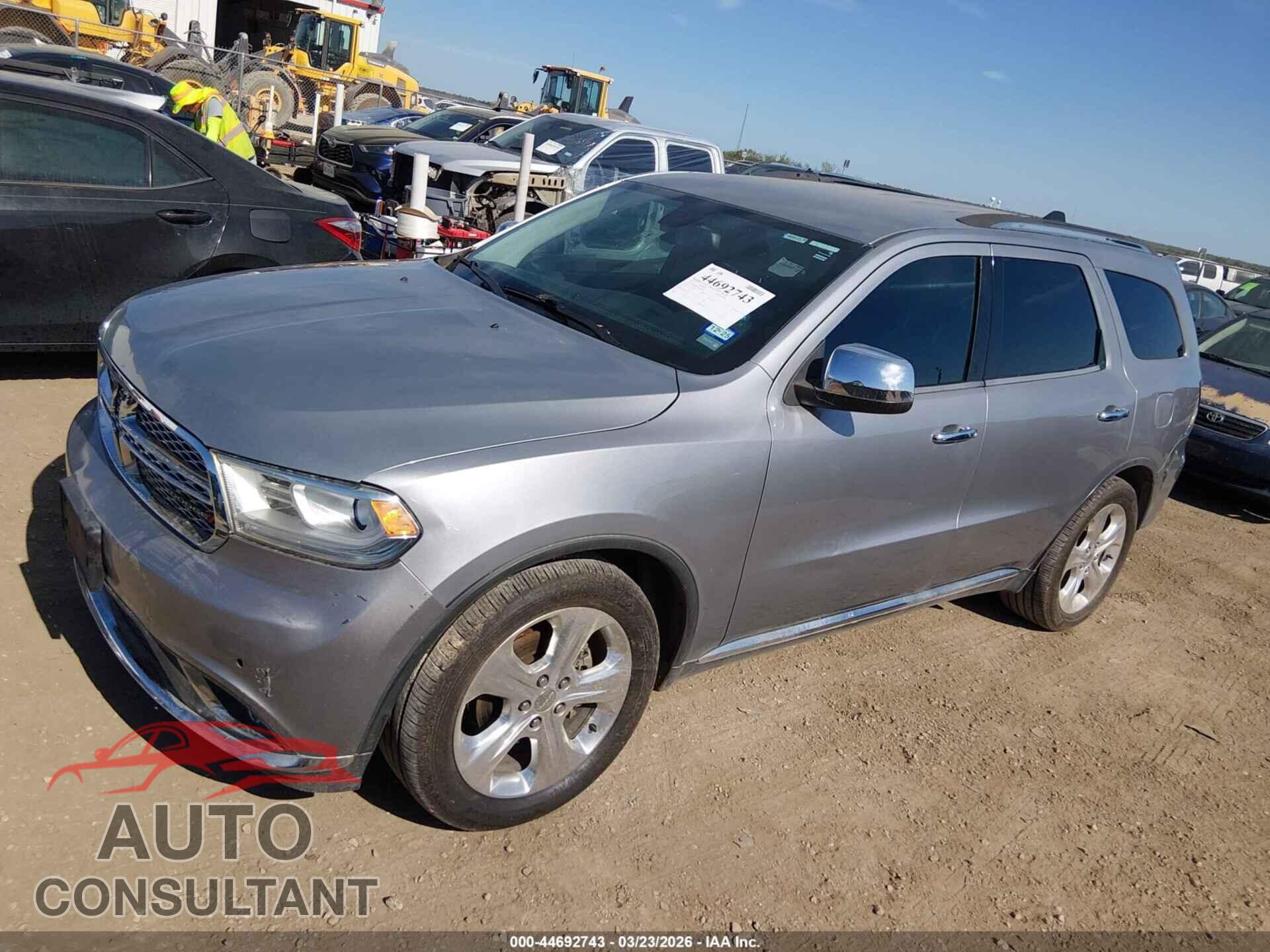 DODGE DURANGO 2015 - 1C4RDHAG1FC801081