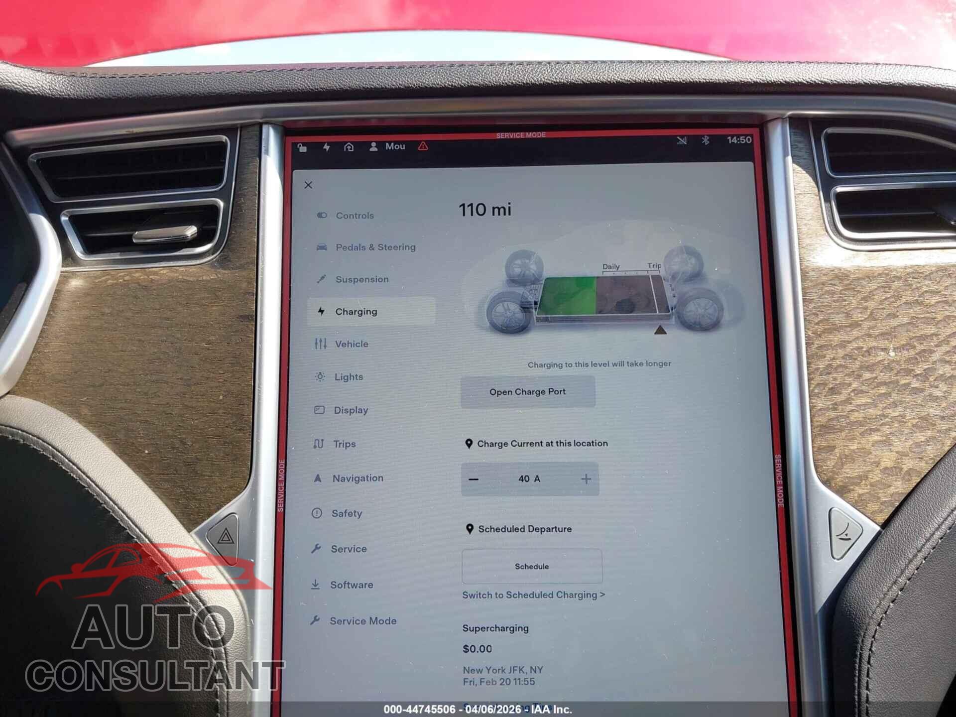 TESLA MODEL S 2013 - 5YJSA1CN1DFP24709