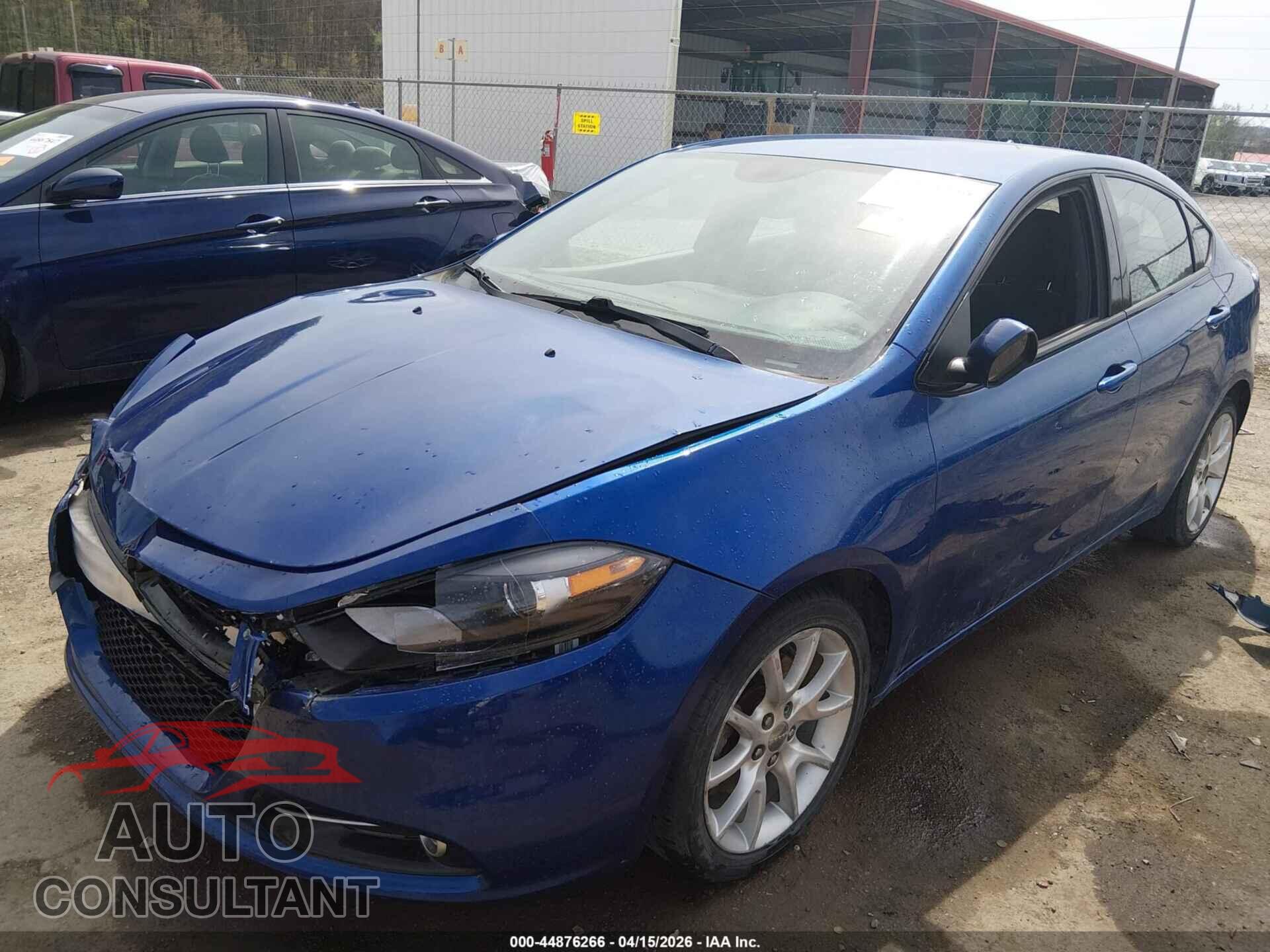 DODGE DART 2013 - 1C3CDFBA8DD335892