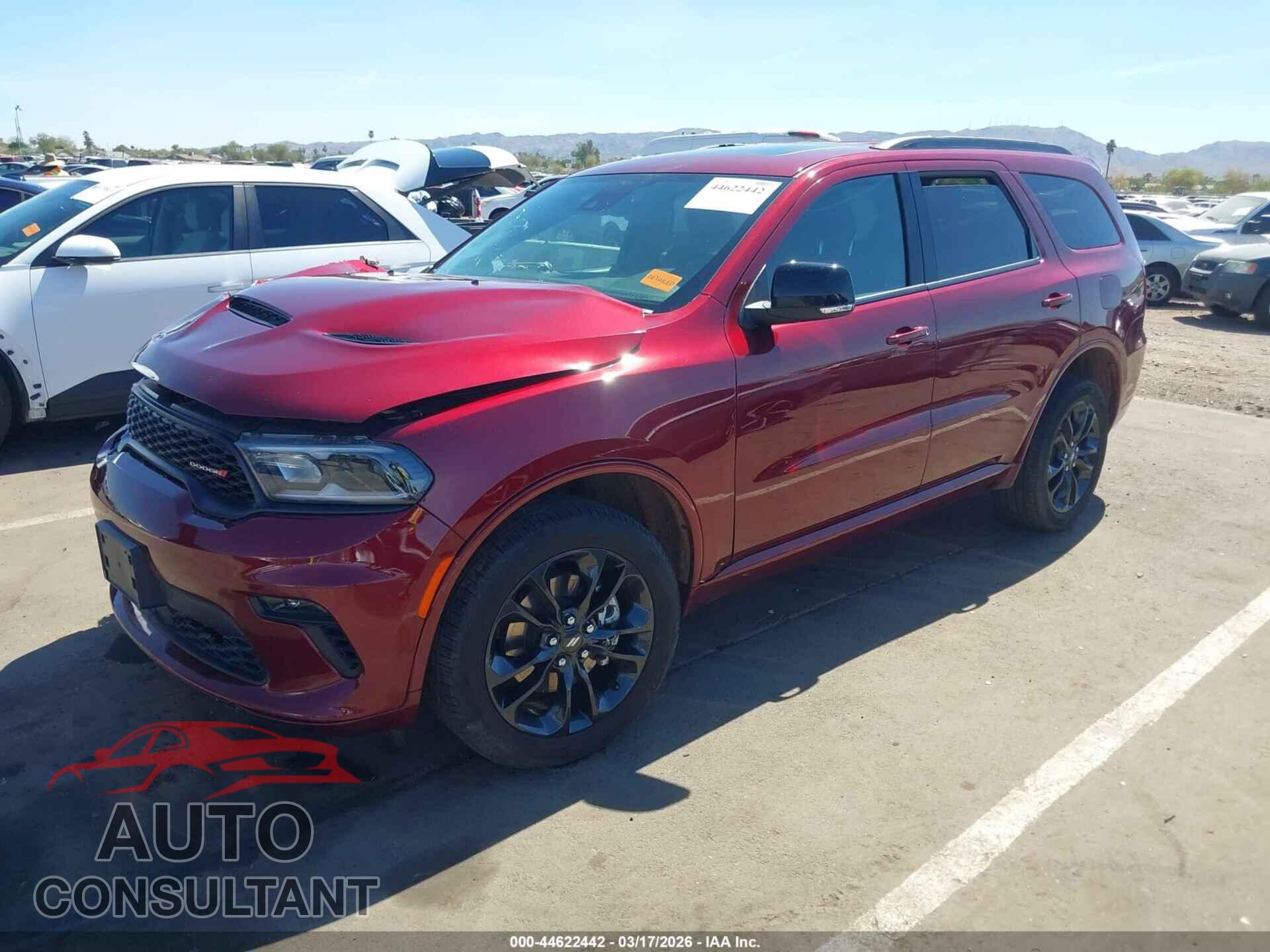 DODGE DURANGO 2022 - 1C4RDJDG6NC105754