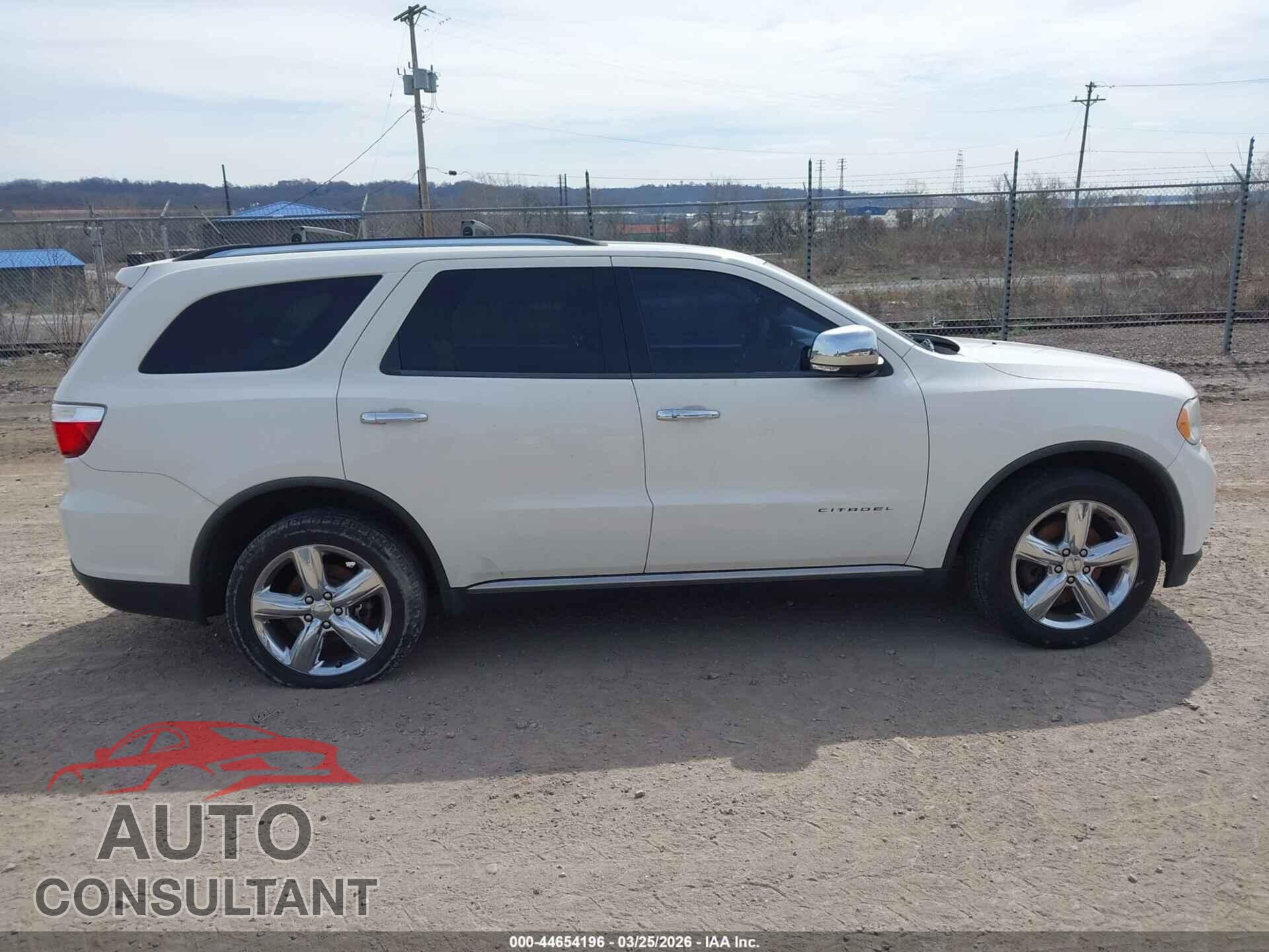 DODGE DURANGO 2012 - 1C4RDJEG8CC112796