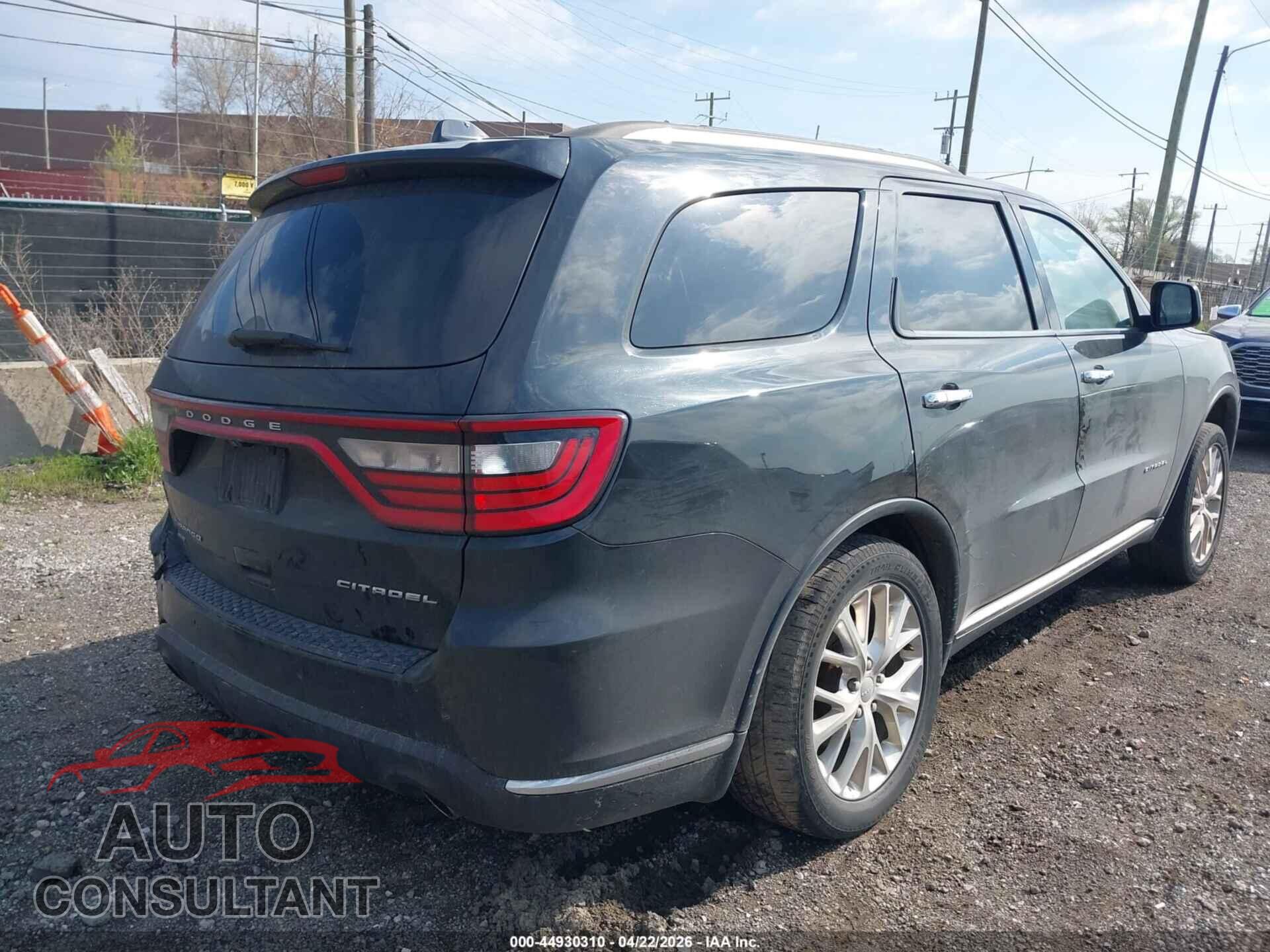DODGE DURANGO 2014 - 1C4RDJEG9EC598330