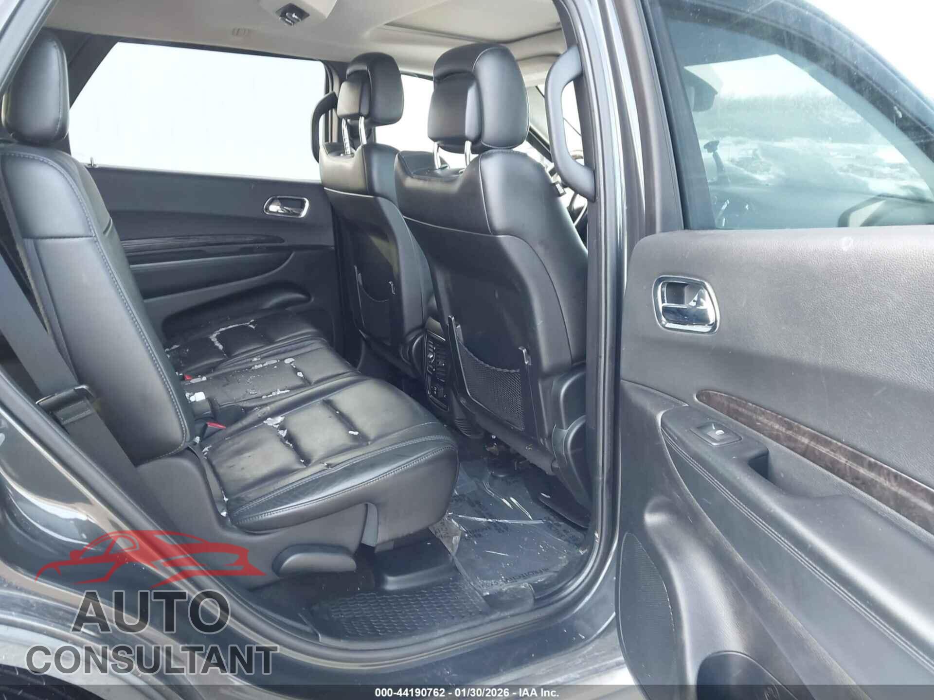 DODGE DURANGO 2011 - 1D4RE4GG5BC639515