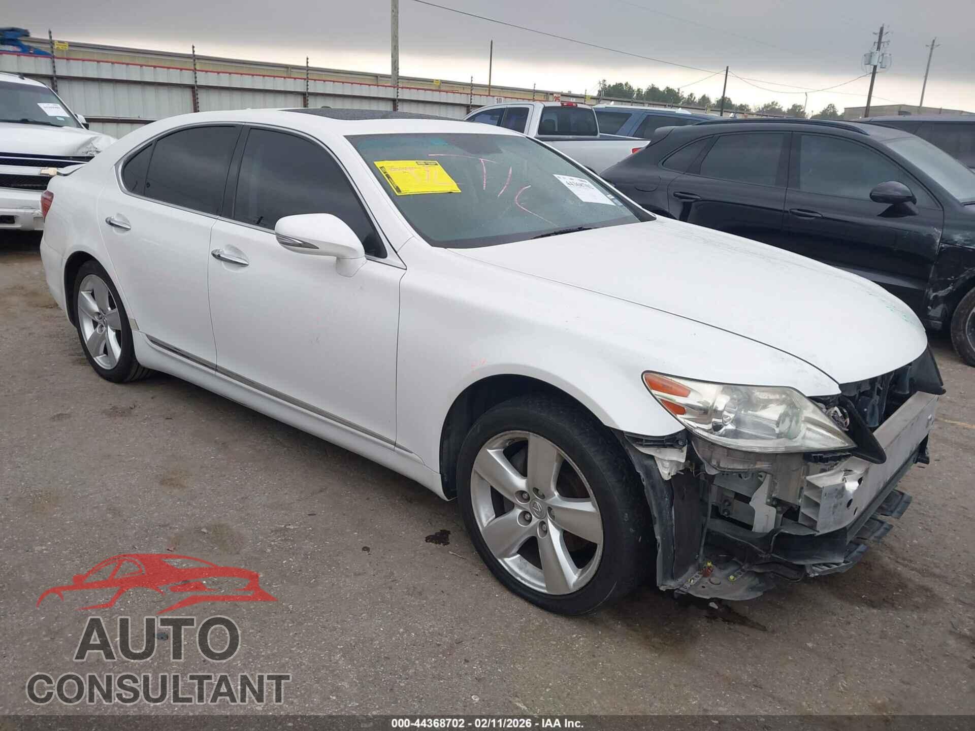 LEXUS LS 460 2010 - JTHBL5EF0A5101407