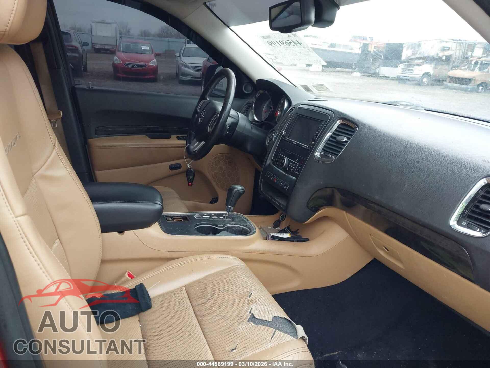 DODGE DURANGO 2011 - 1D4SE5GT8BC594784