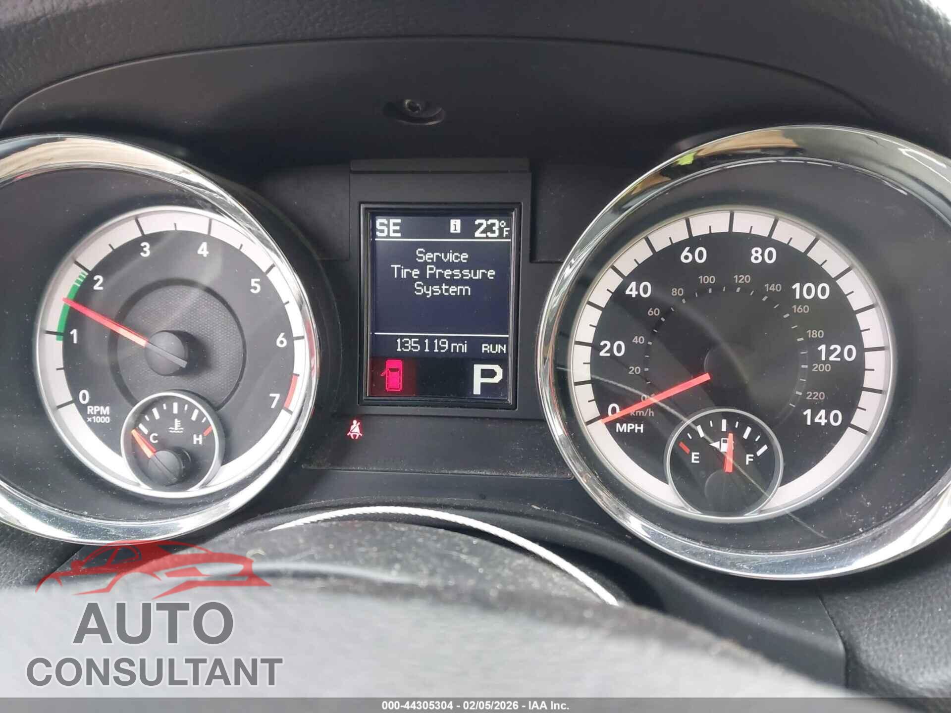 DODGE DURANGO 2012 - 1C4RDJEG2CC337540