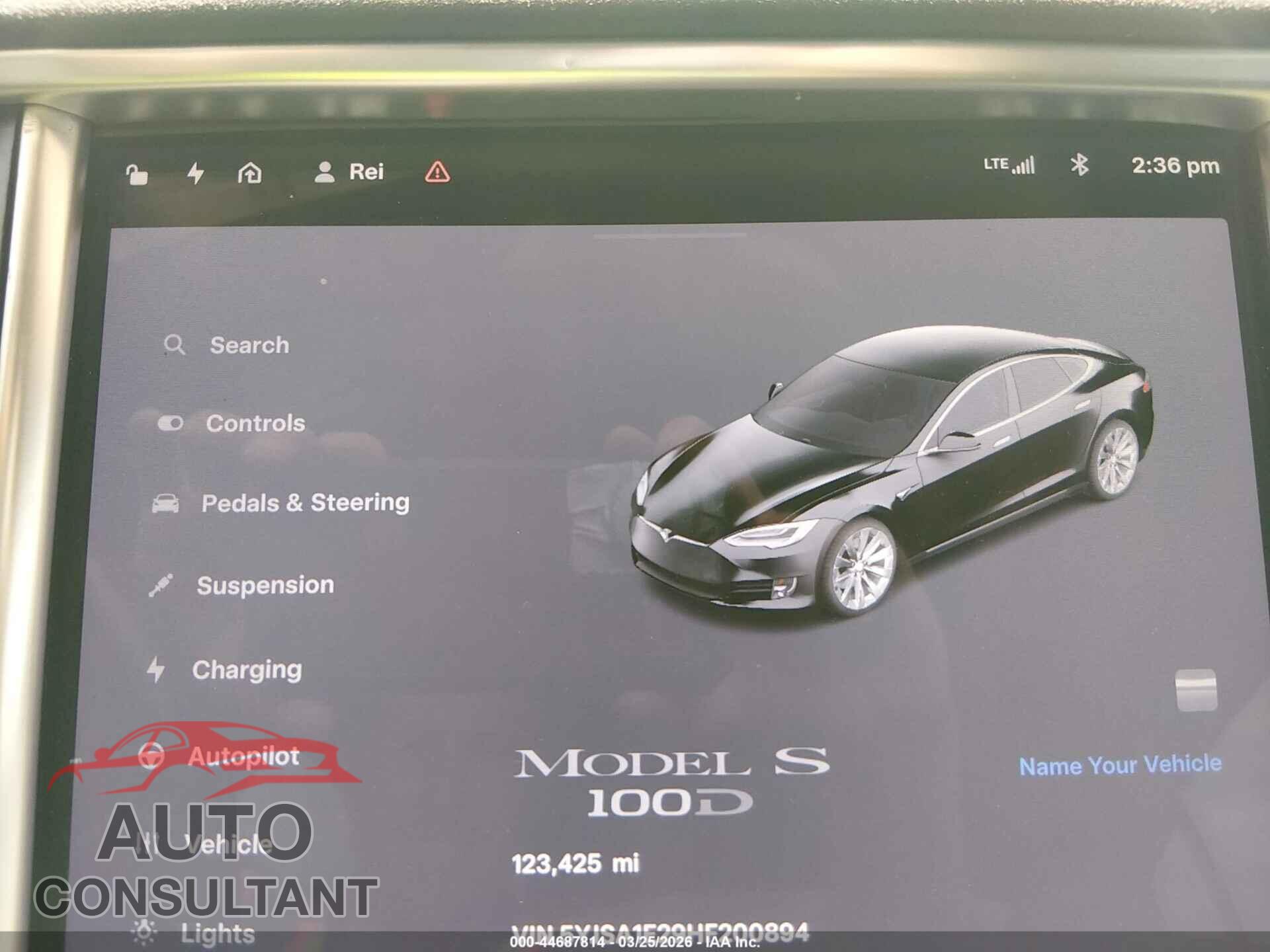 TESLA MODEL S 2017 - 5YJSA1E29HF200894