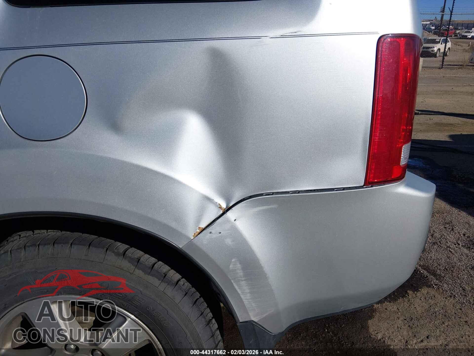 HONDA PILOT 2009 - 5FNYF38659B007746