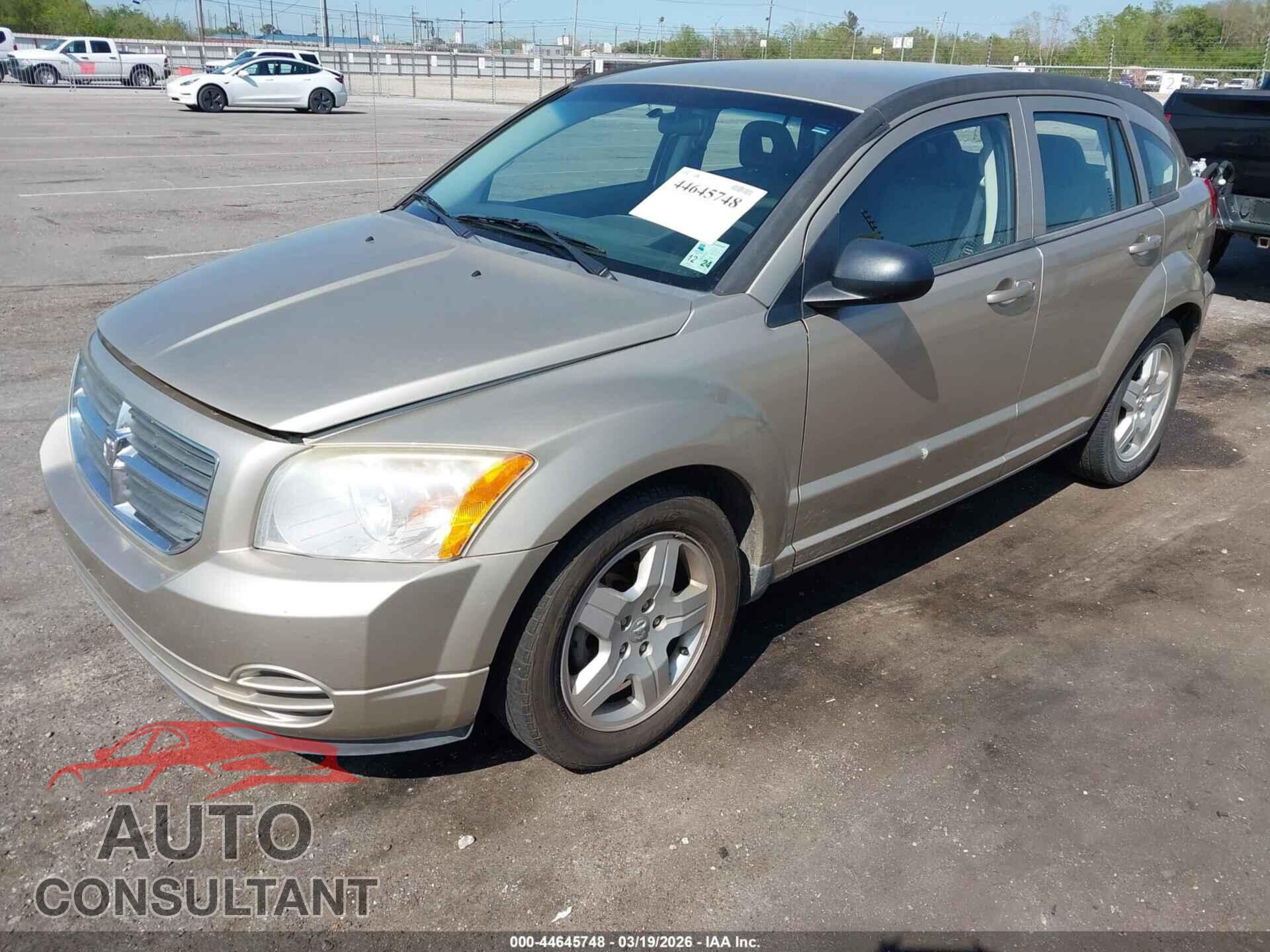 DODGE CALIBER 2009 - 1B3HB48A49D170838