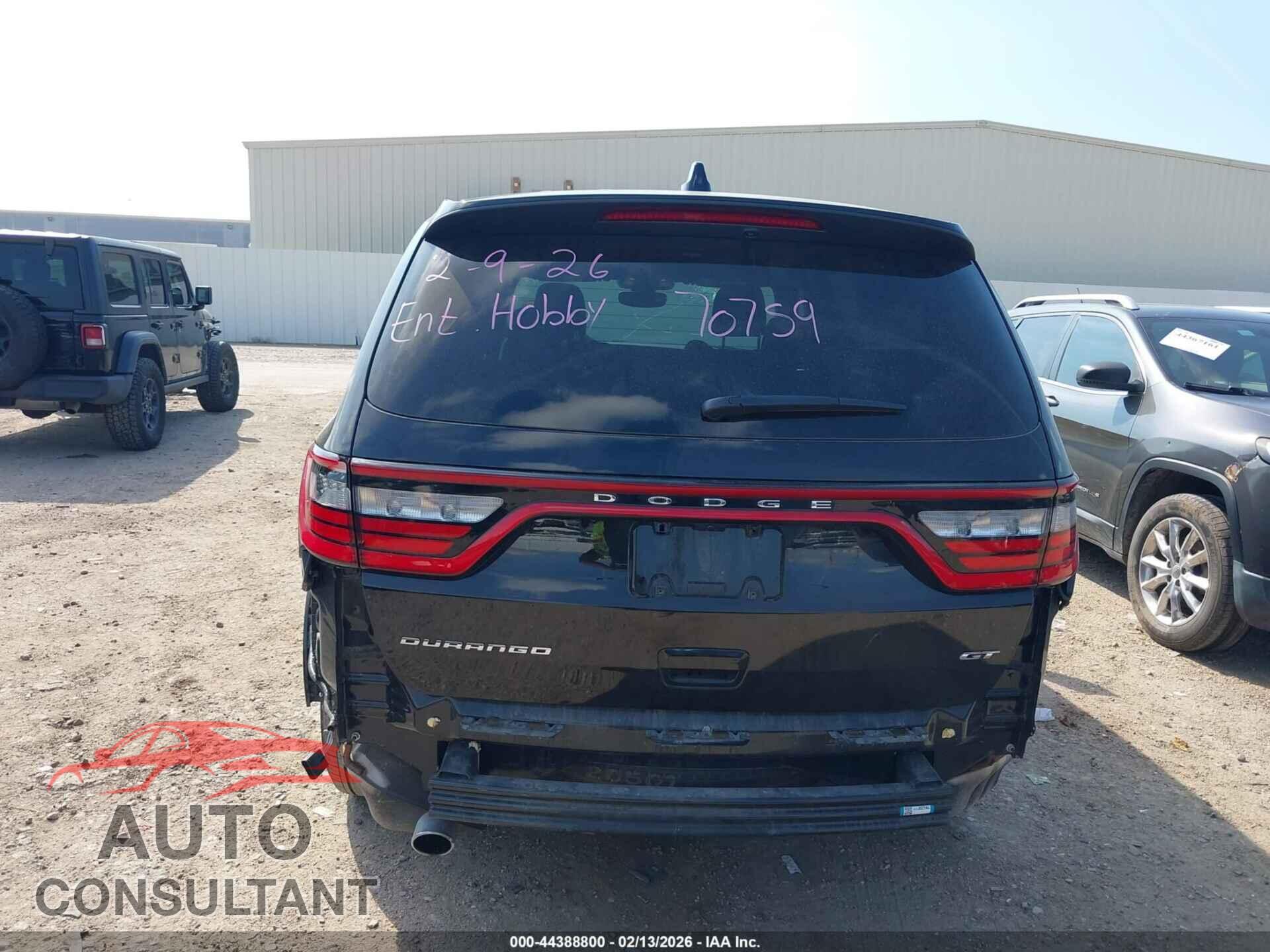 DODGE DURANGO 2025 - 1C4RDHDG3SC545435