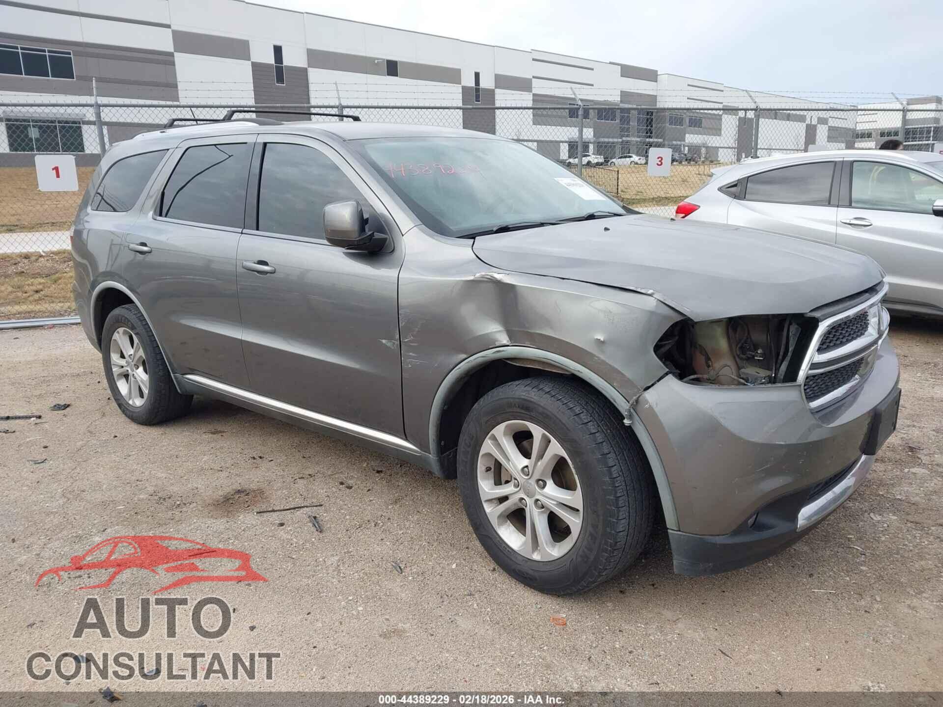 DODGE DURANGO 2012 - 1C4RDHAG9CC195167