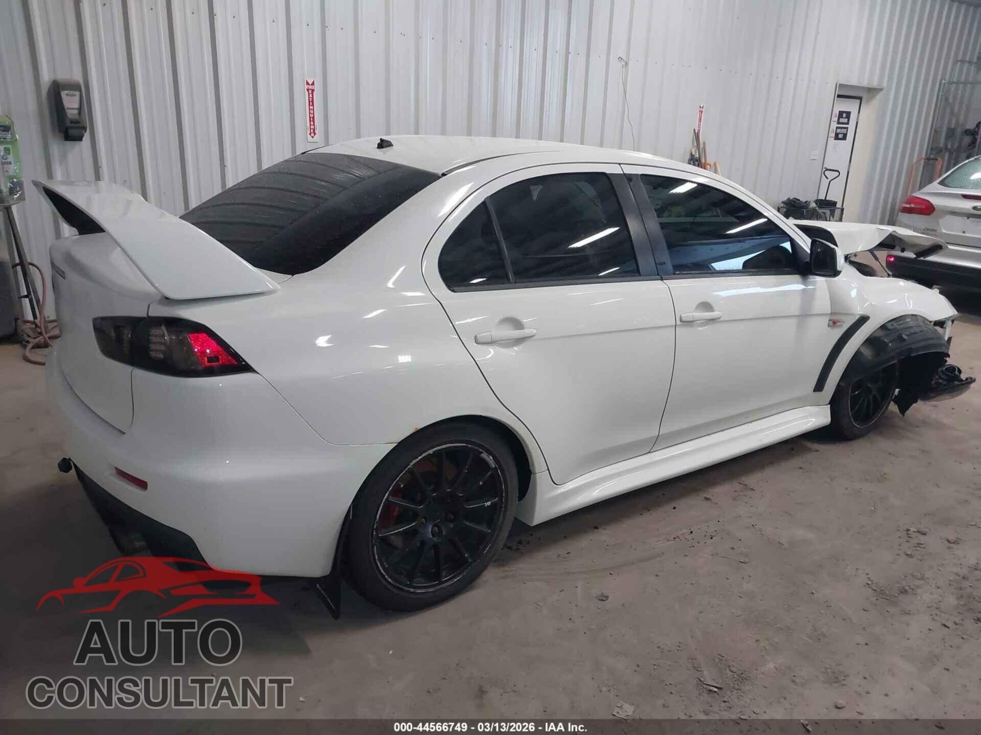 MITSUBISHI LANCER EVOLUTION 2011 - JA32W8FV0BU032918