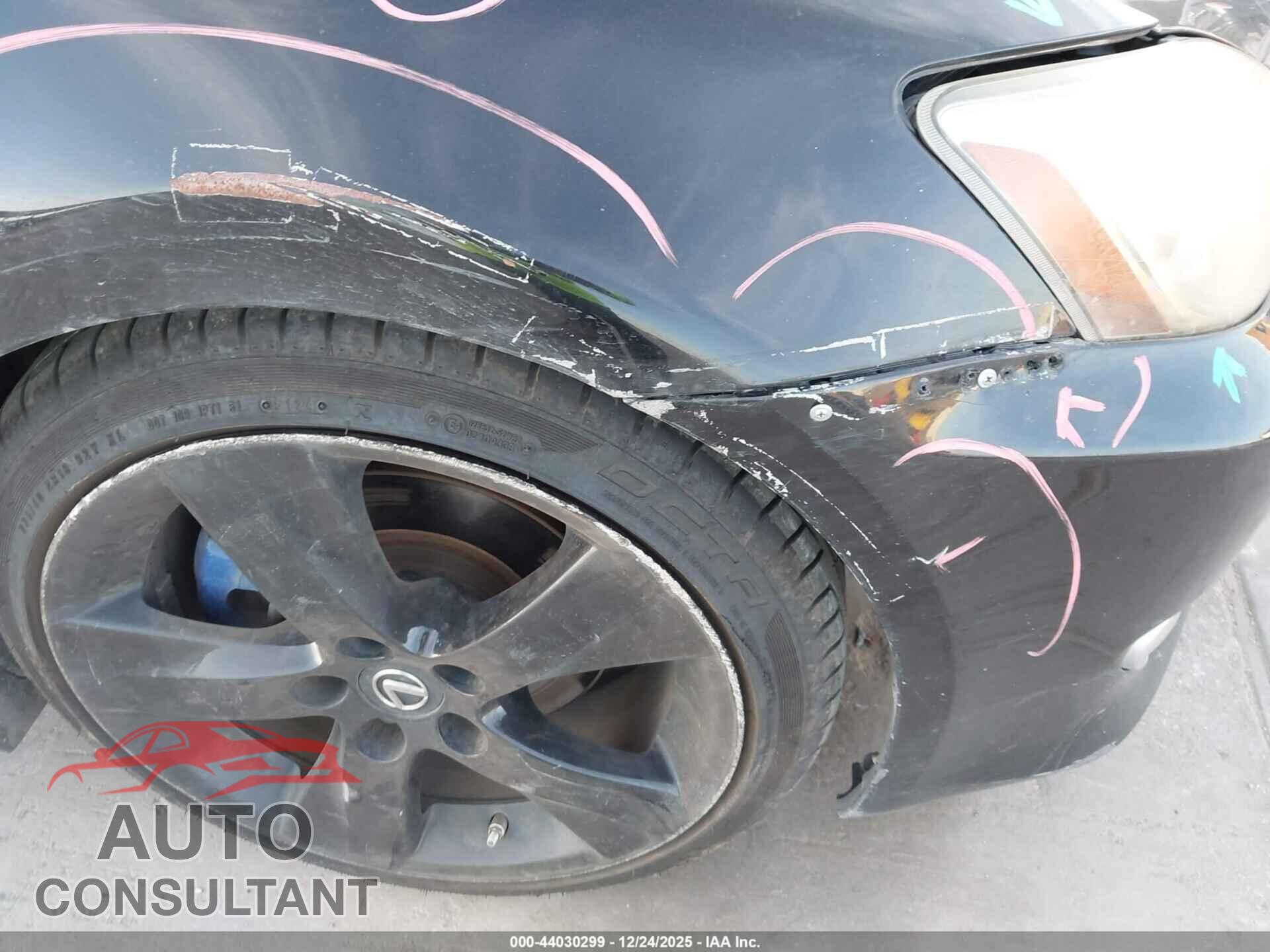 LEXUS IS 250C 2010 - JTHFF2C26A2506650