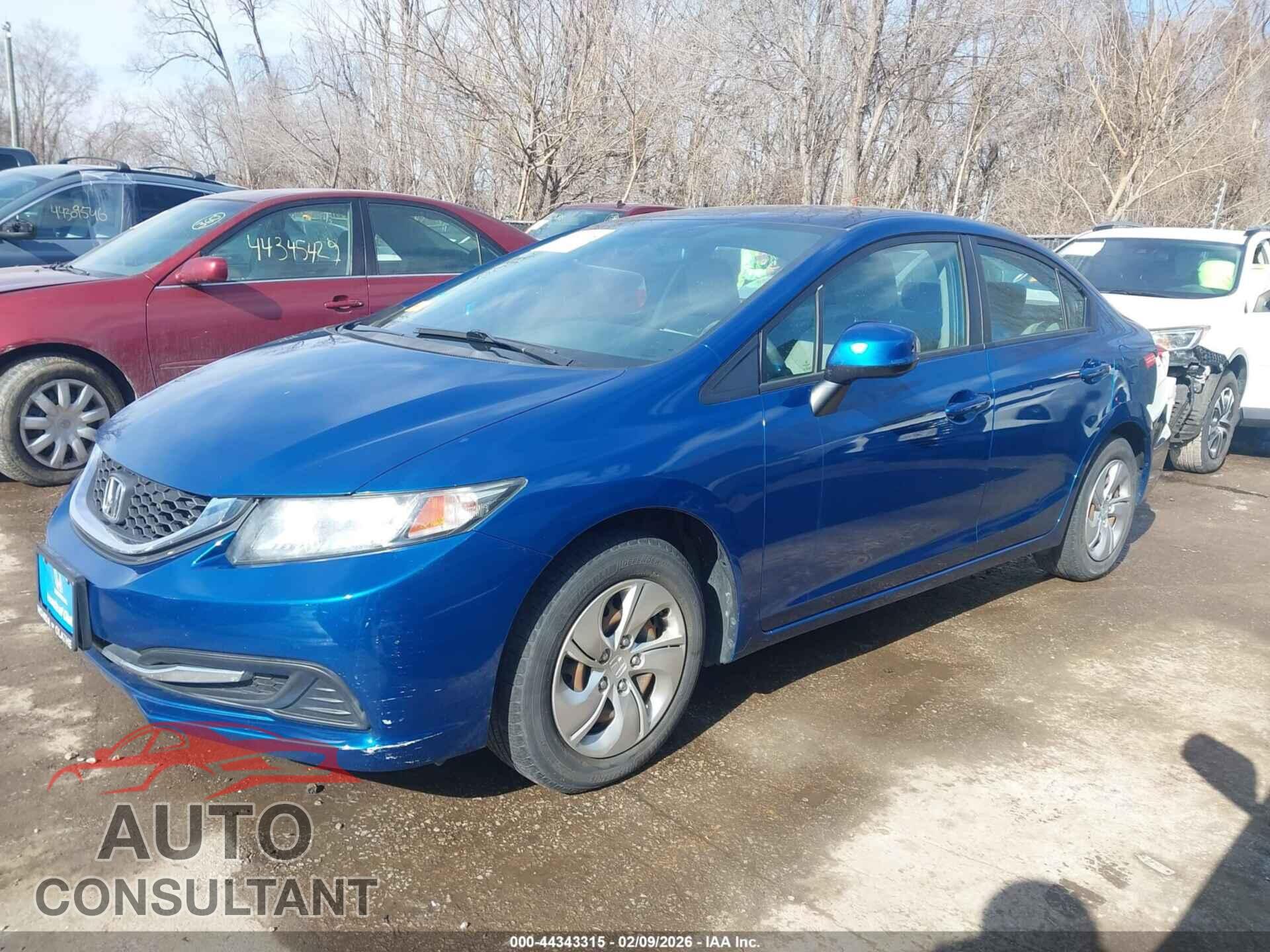 HONDA CIVIC 2013 - 2HGFB2F55DH511743