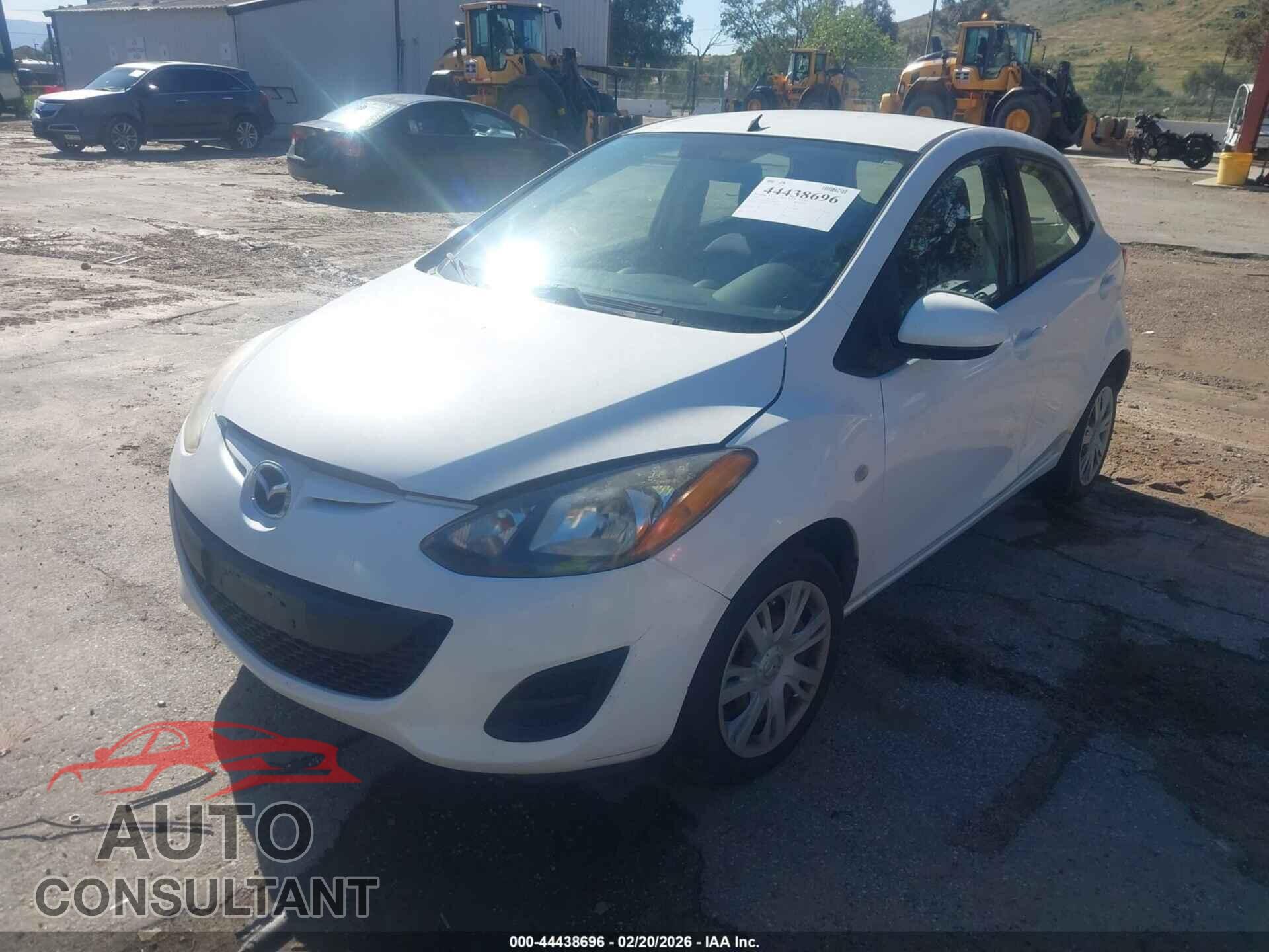 MAZDA MAZDA2 2012 - JM1DE1KZ7C0144749