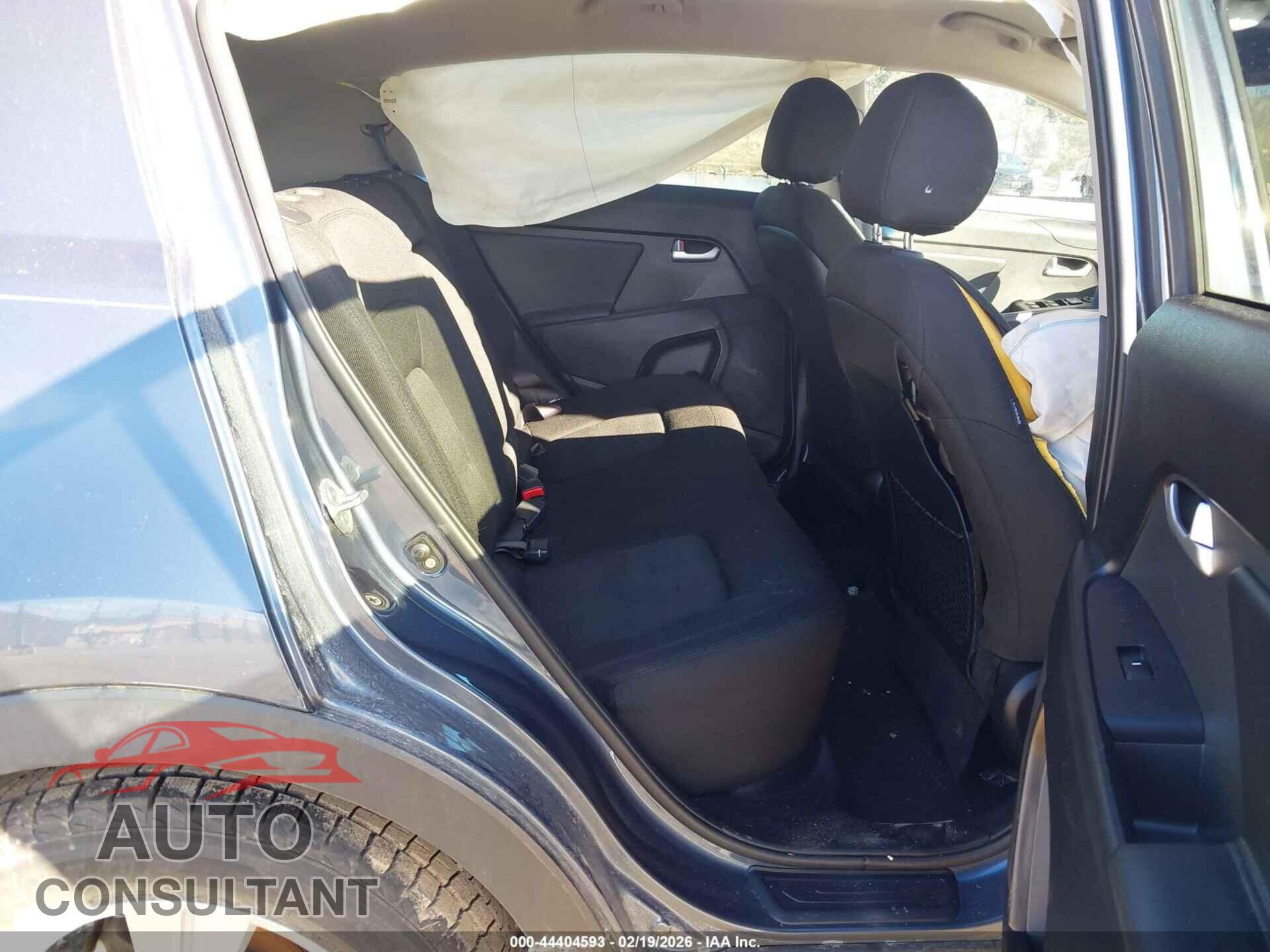 KIA SPORTAGE 2012 - KNDPB3A22C7238647