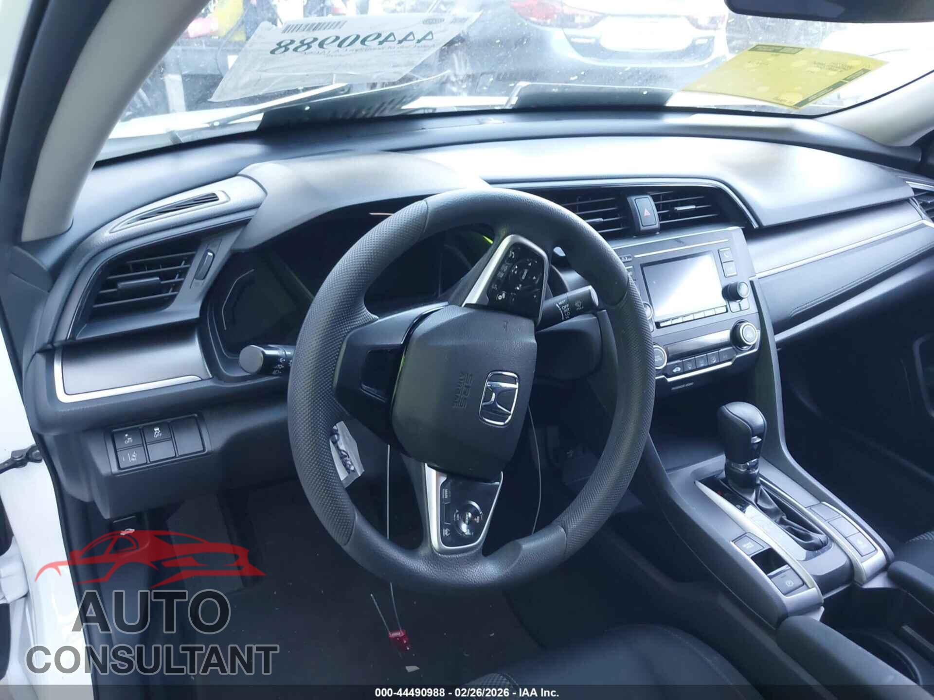 HONDA CIVIC 2019 - 2HGFC2F64KH512529