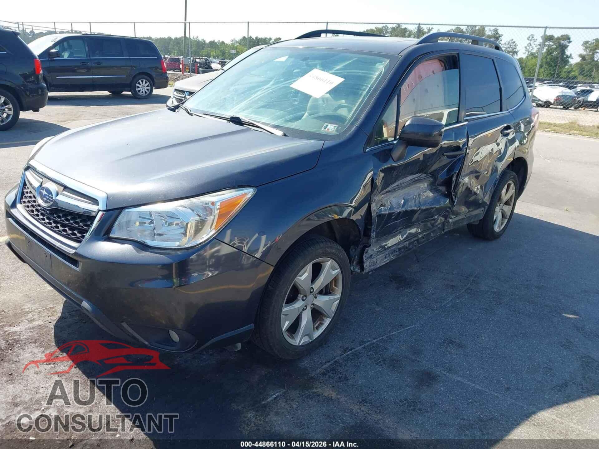 SUBARU FORESTER 2015 - JF2SJAHC2FH805794