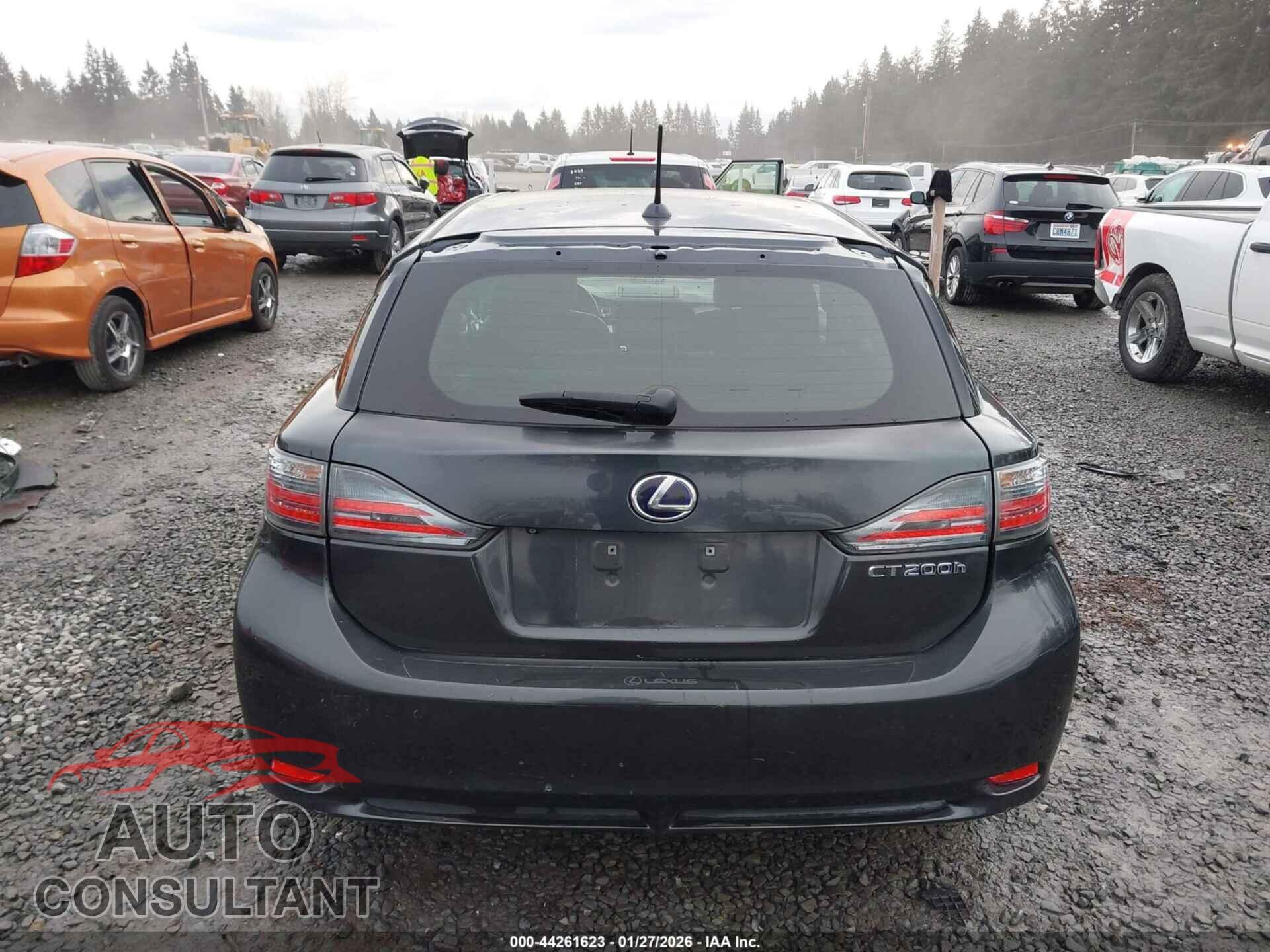 LEXUS CT 200H 2011 - JTHKD5BH2B2027574