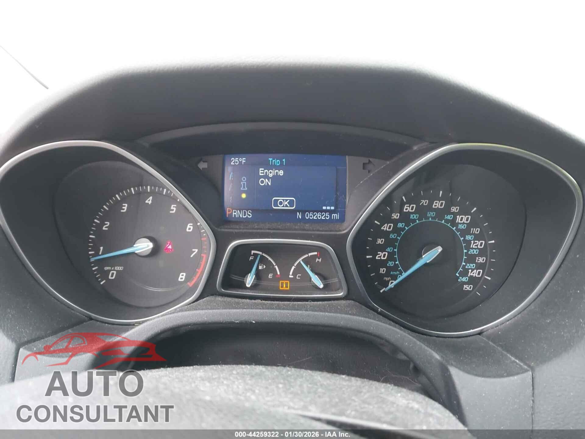 FORD FOCUS 2012 - 1FAHP3K2XCL215375