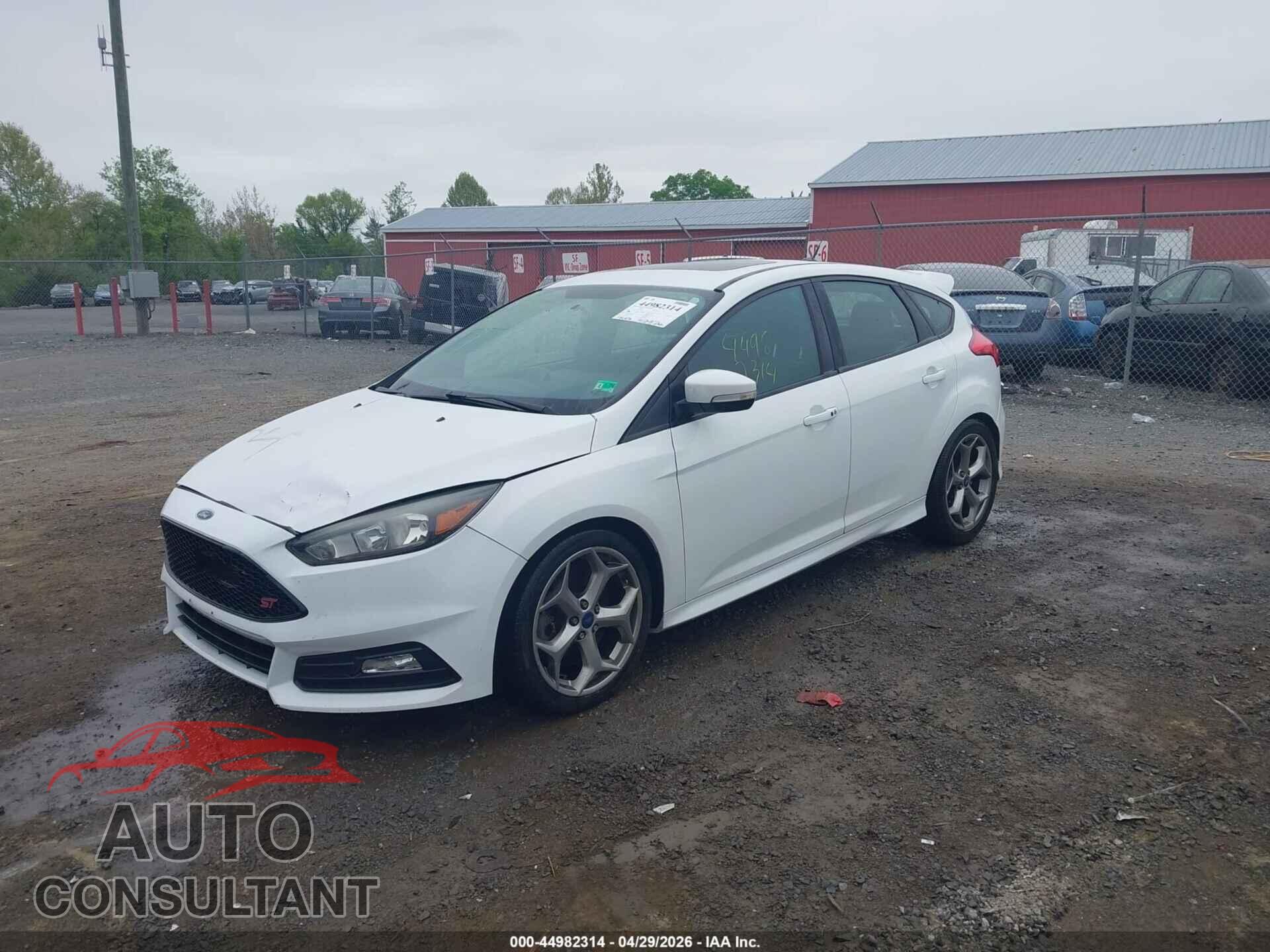 FORD FOCUS ST 2016 - 1FADP3L90GL224005