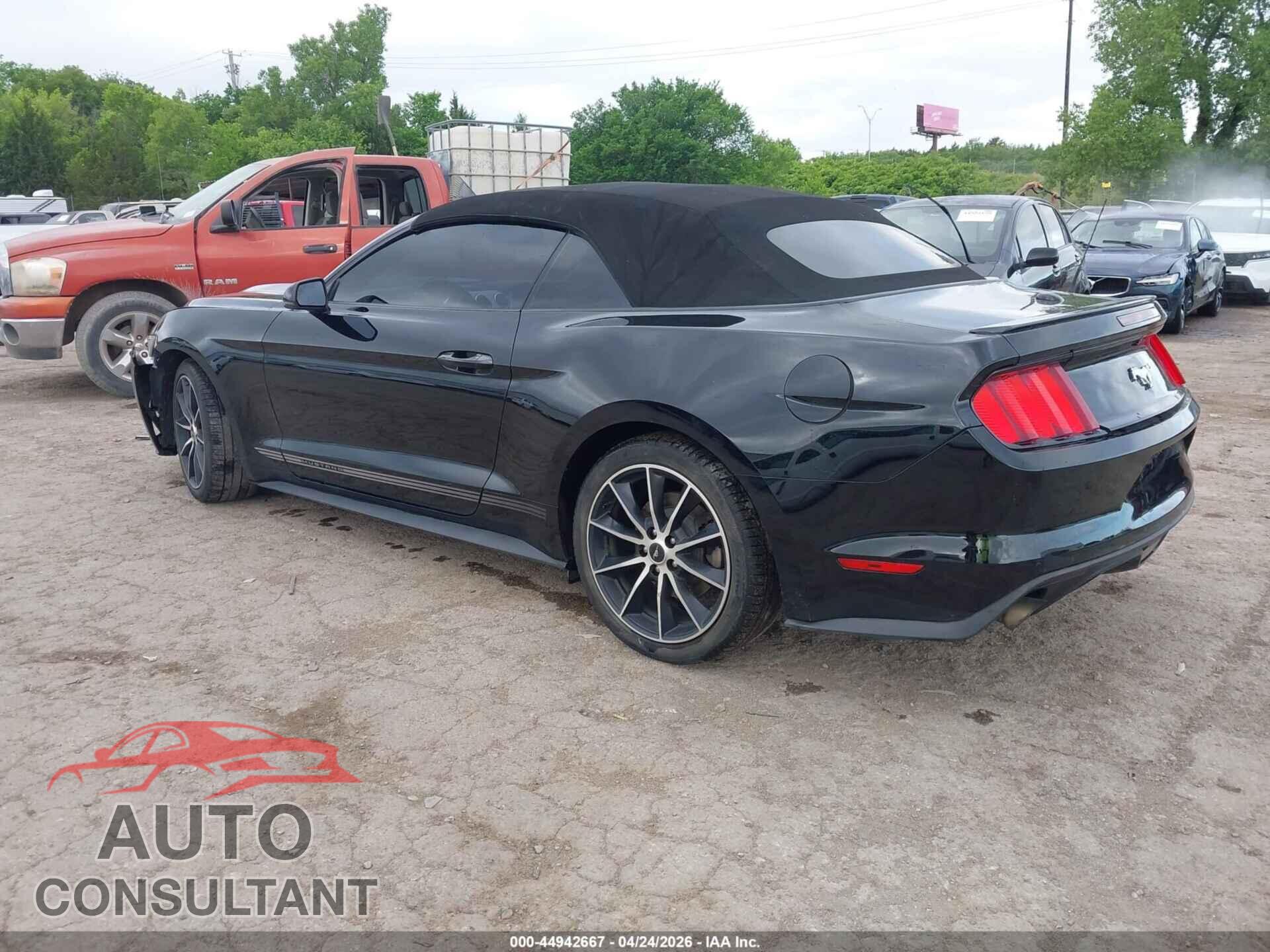 FORD MUSTANG 2017 - 1FATP8UH1H5317331