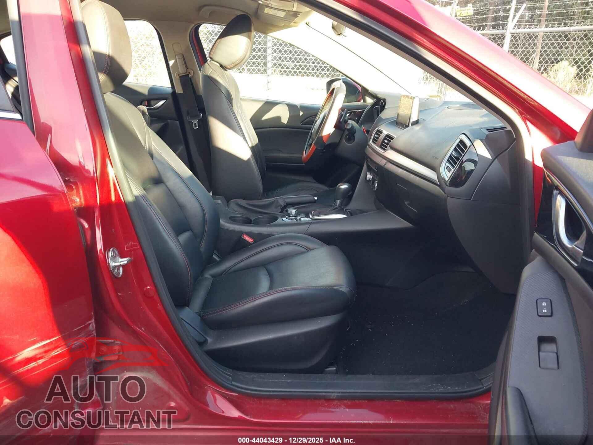 MAZDA MAZDA3 2014 - JM1BM1V32E1117537