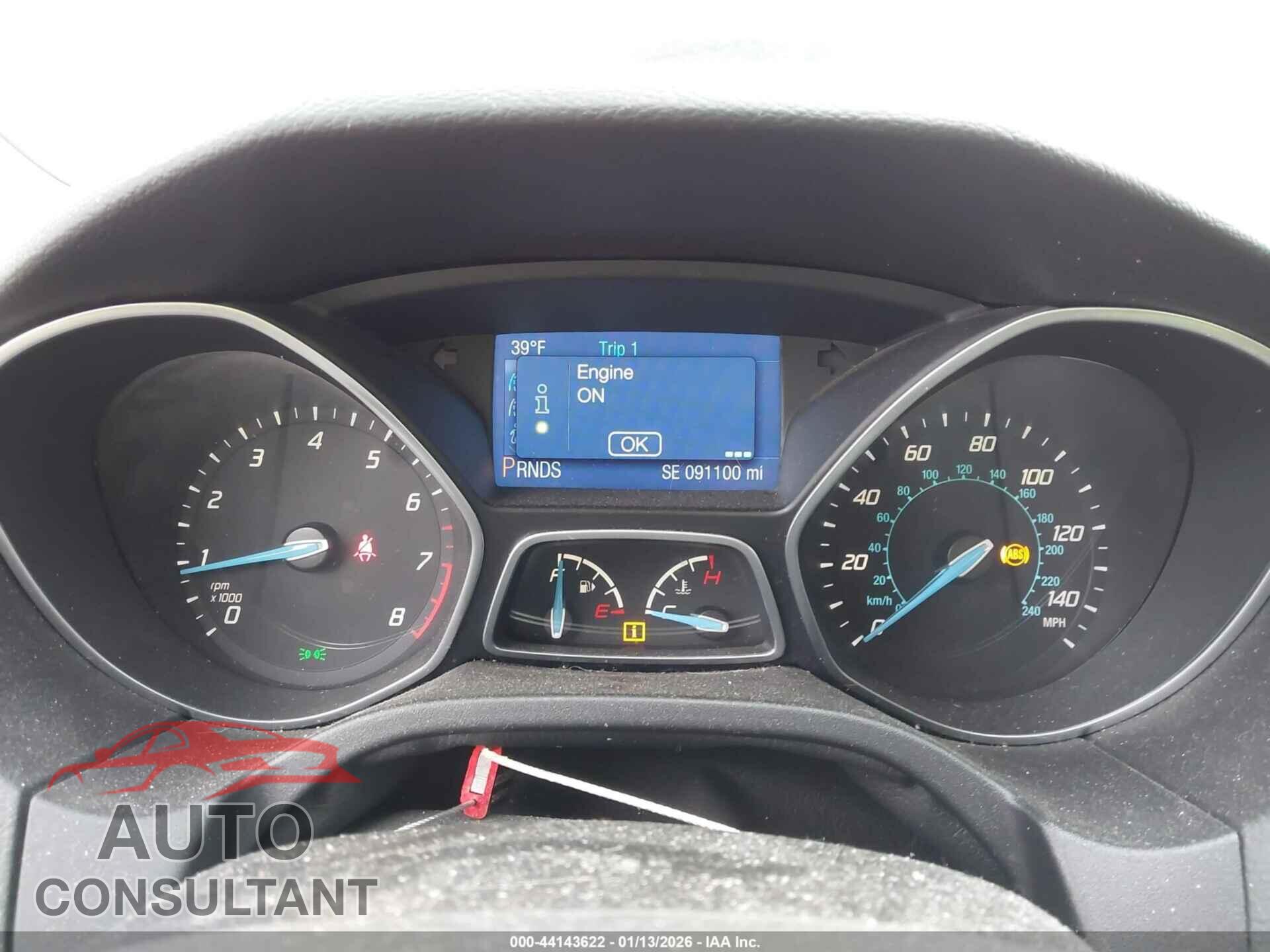 FORD FOCUS 2014 - 1FADP3F22EL235504
