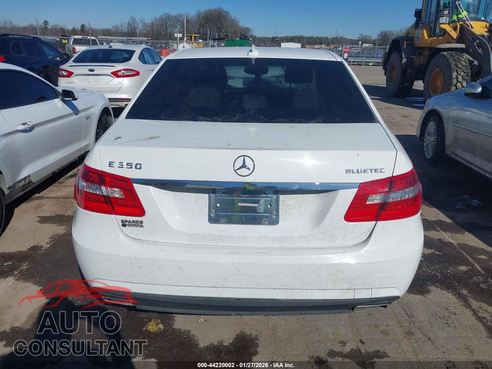 MERCEDES-BENZ E 350 BLUETEC 2013 - WDDHF2EB3DA727985