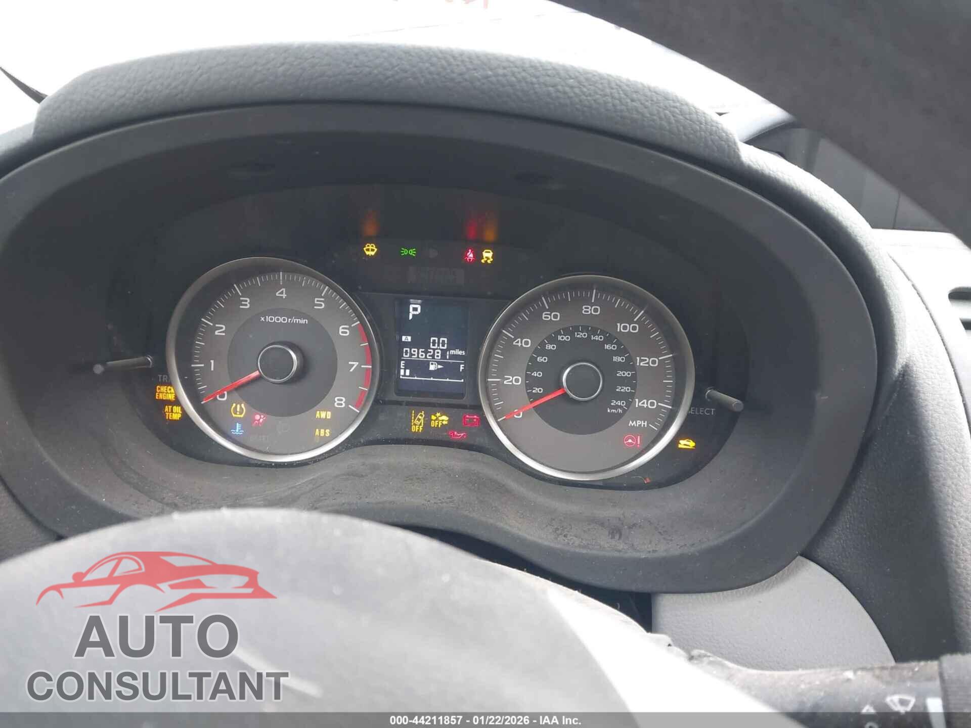 SUBARU FORESTER 2015 - JF2SJAFC8FH831433