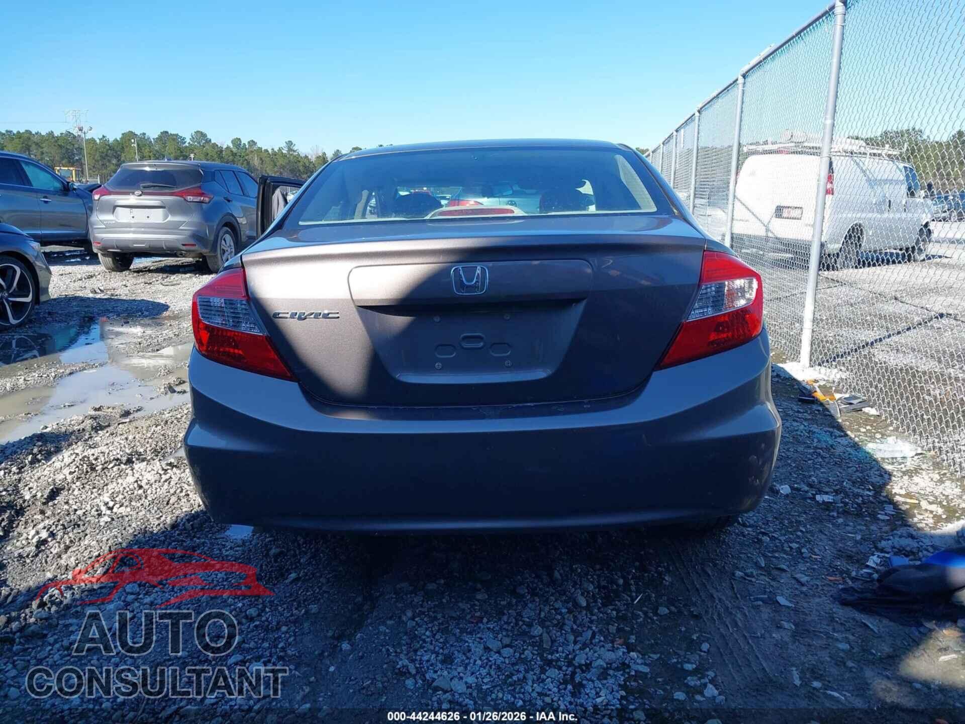 HONDA CIVIC 2012 - 19XFB2F83CE060153